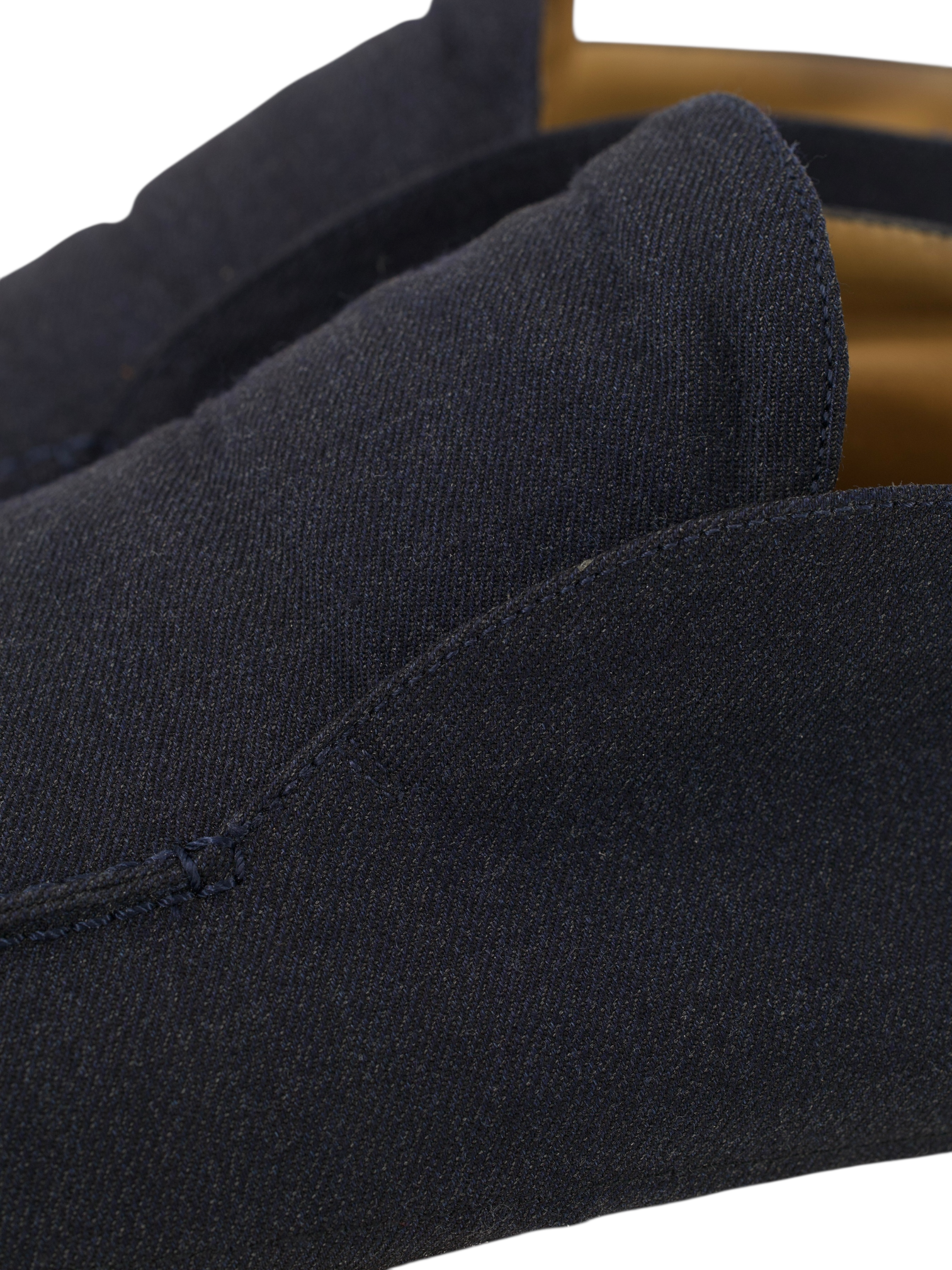 Loro Piana Navy Storm System® Open Walk Ankle Boot