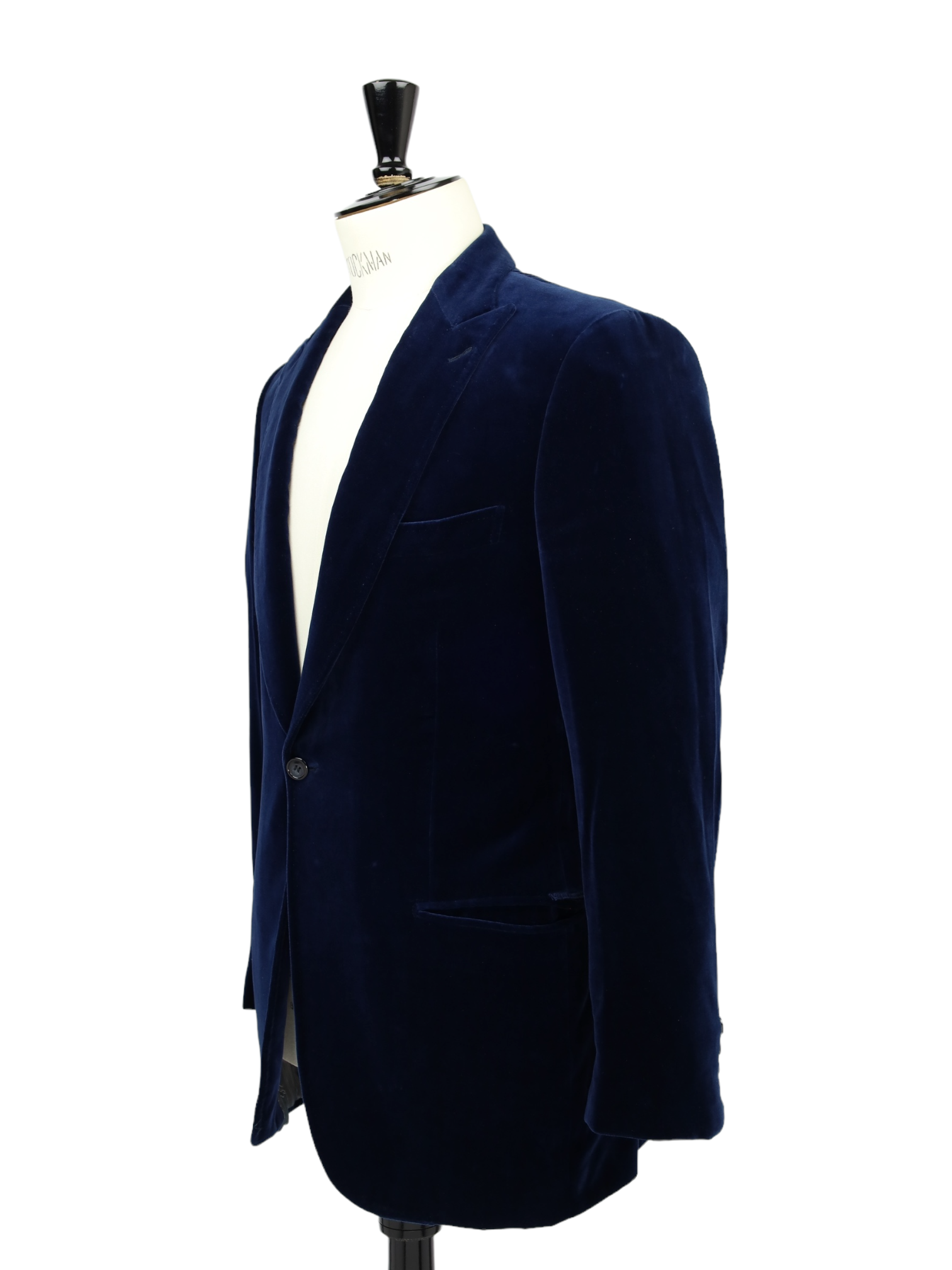 Brioni Navy Cotton & Bamboo Velvet Pallavicin Jacket