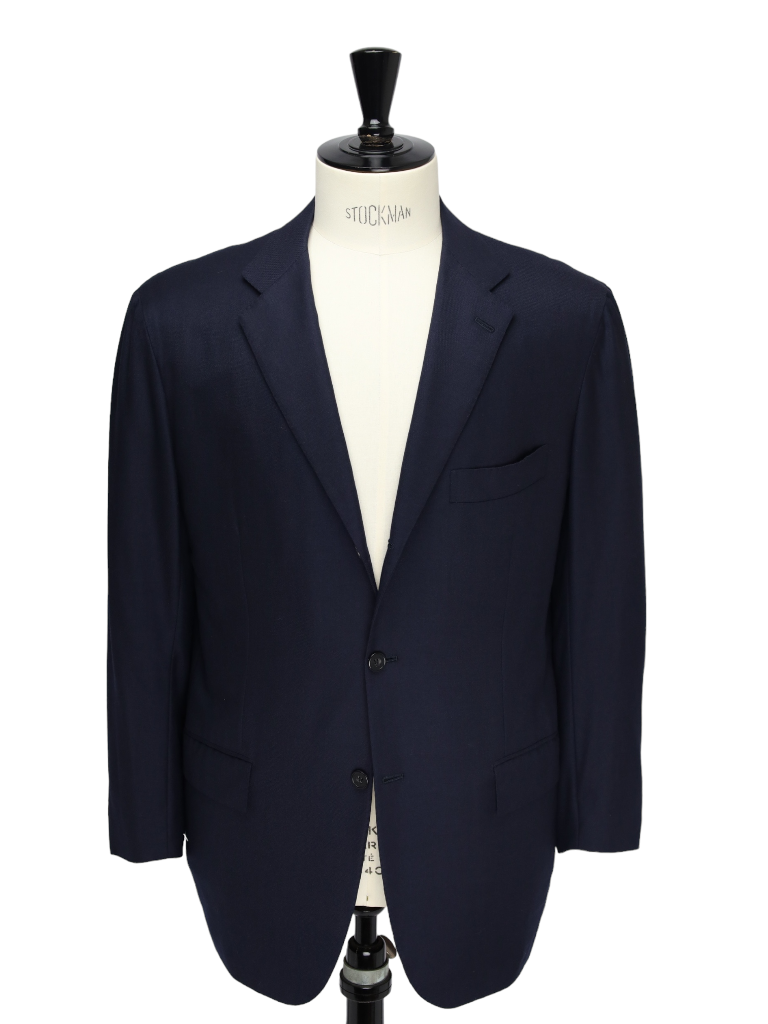 Kiton Navy Super 180's Jacket