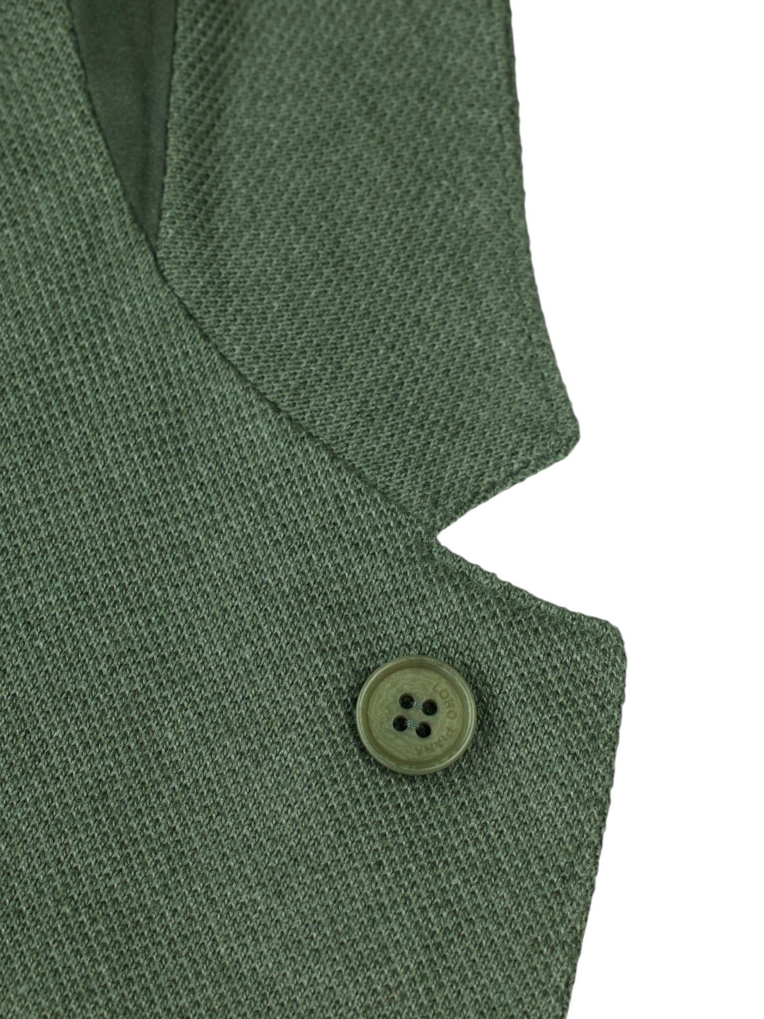 Loro Piana Sage Green Knitted Silk & Cashmere Tricot Jacket
