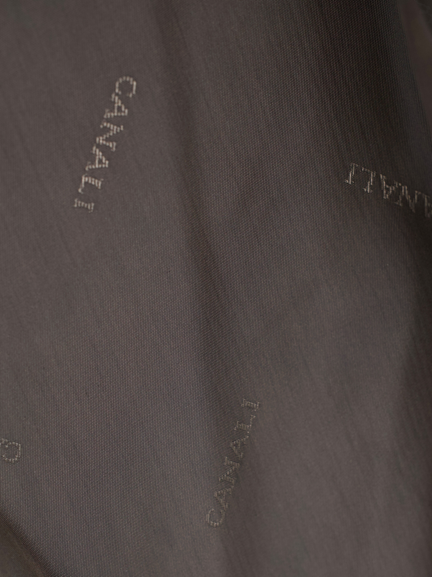 Canali Brown Cotton-Twill Water Repellent Carcoat