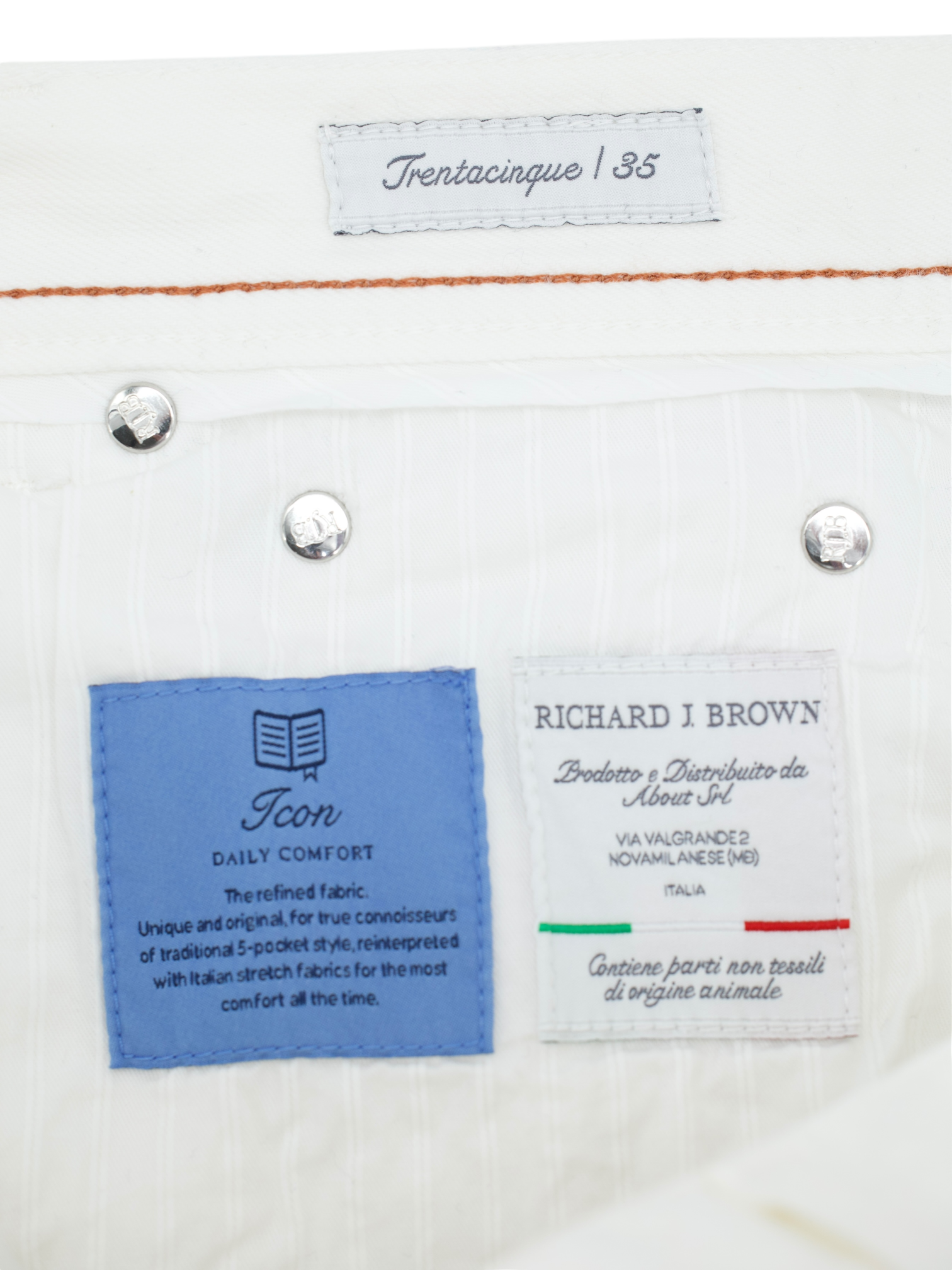 Richard J. White Cotton-Stretch Denim "Tokyo-S" Jeans