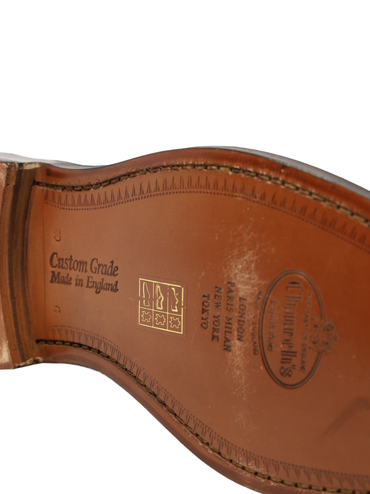 Church's Dark Brown Grafton Brogue Derby Lace-ups