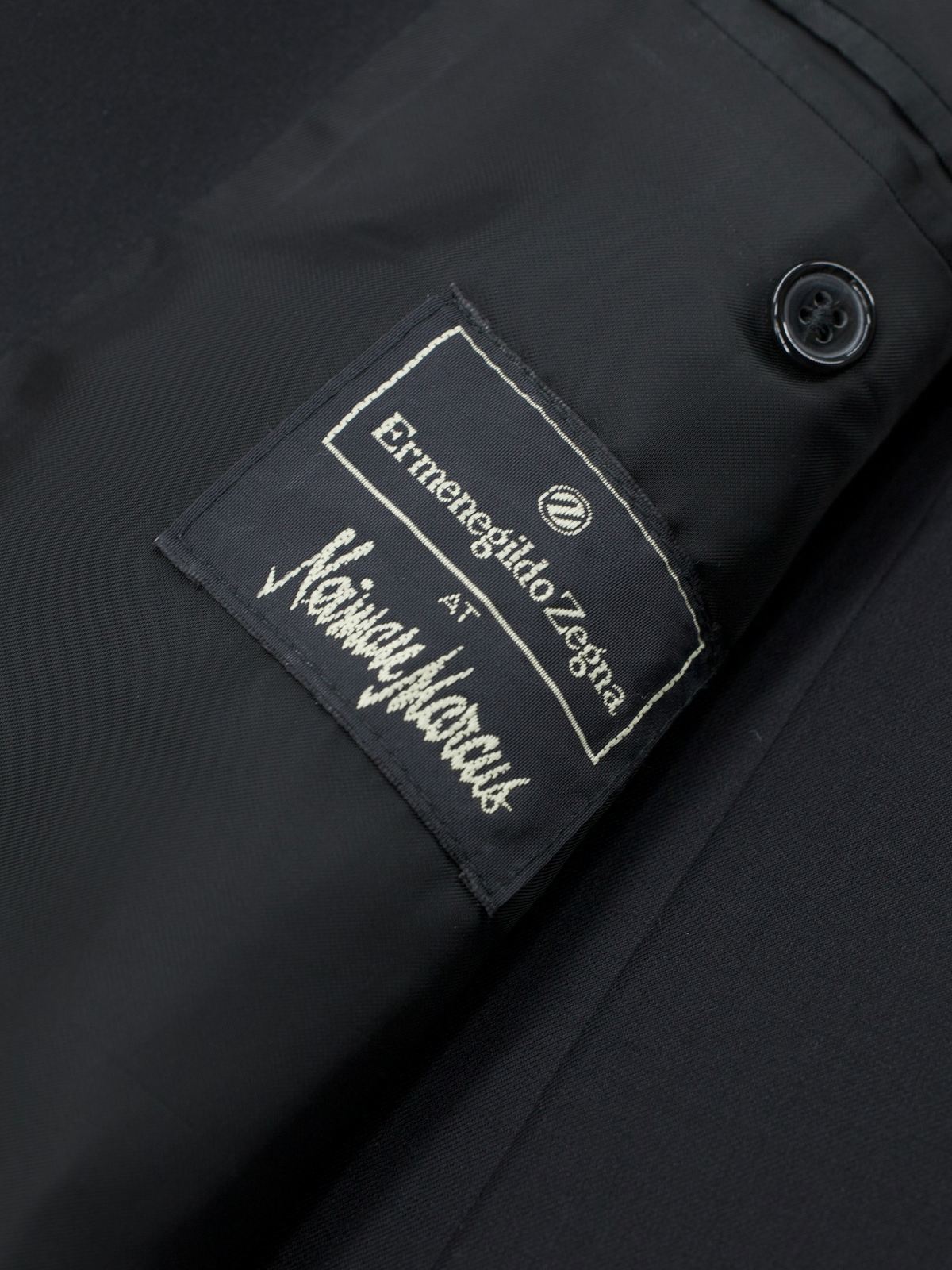 Ermenegildo Zegna Black Trofeo-Wool Vintage Milanese-Style Tuxedo