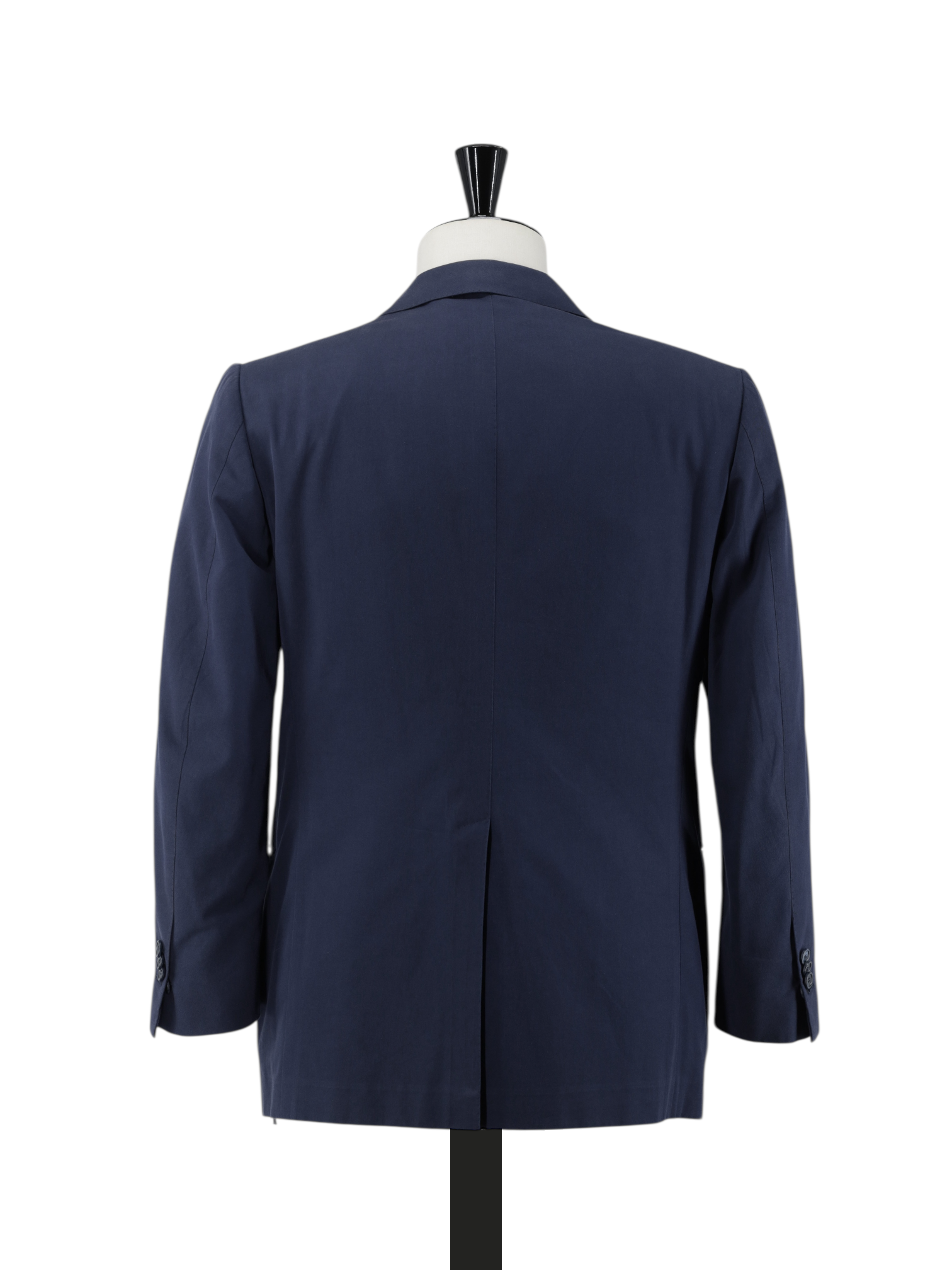 Cesare Attolini Dark Blue Cotton & Cashmere Twill Summer Jacket