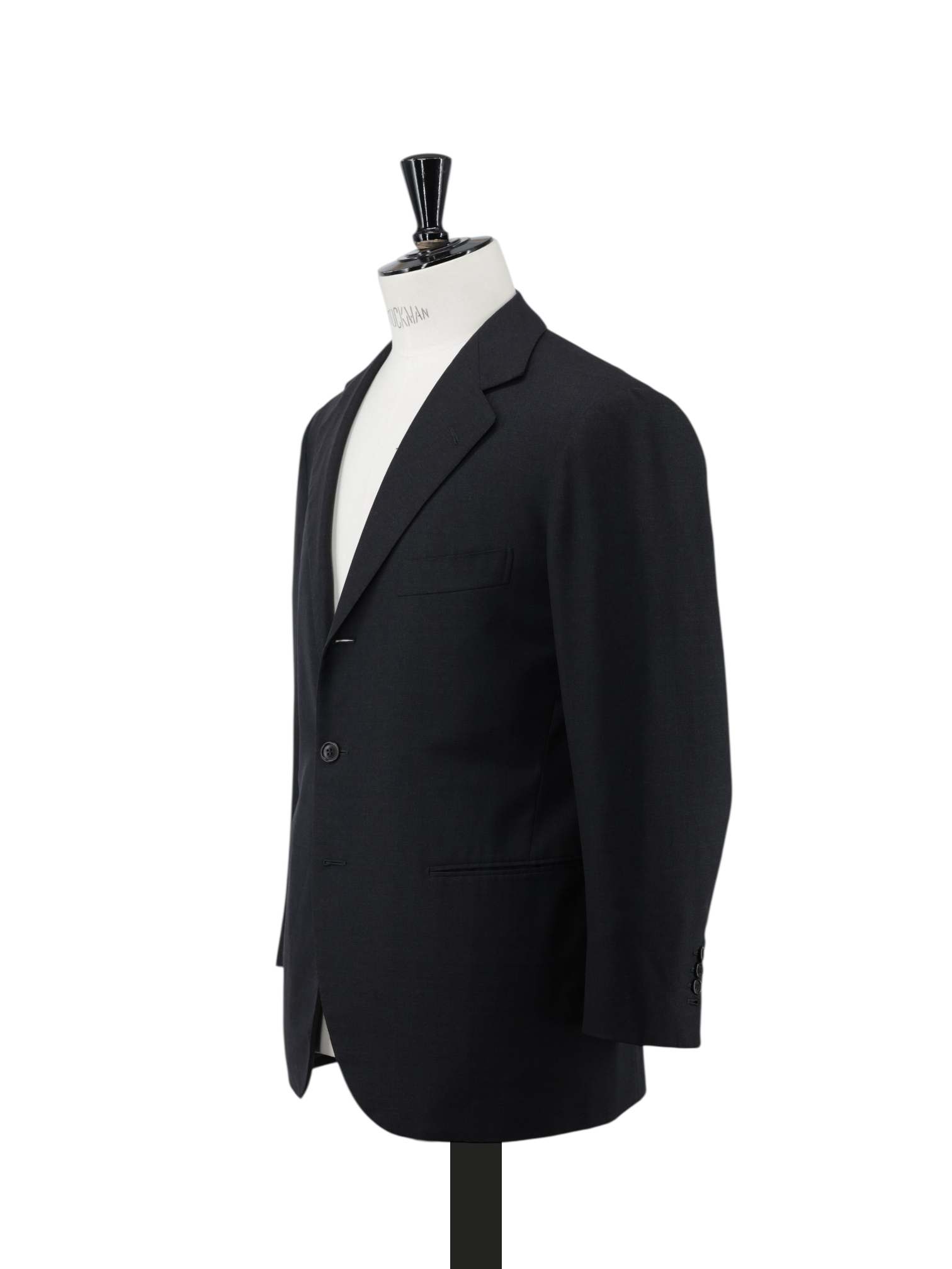 Liverano & Liverano Charcoal Fine-Wool Bespoke Florentine Suit