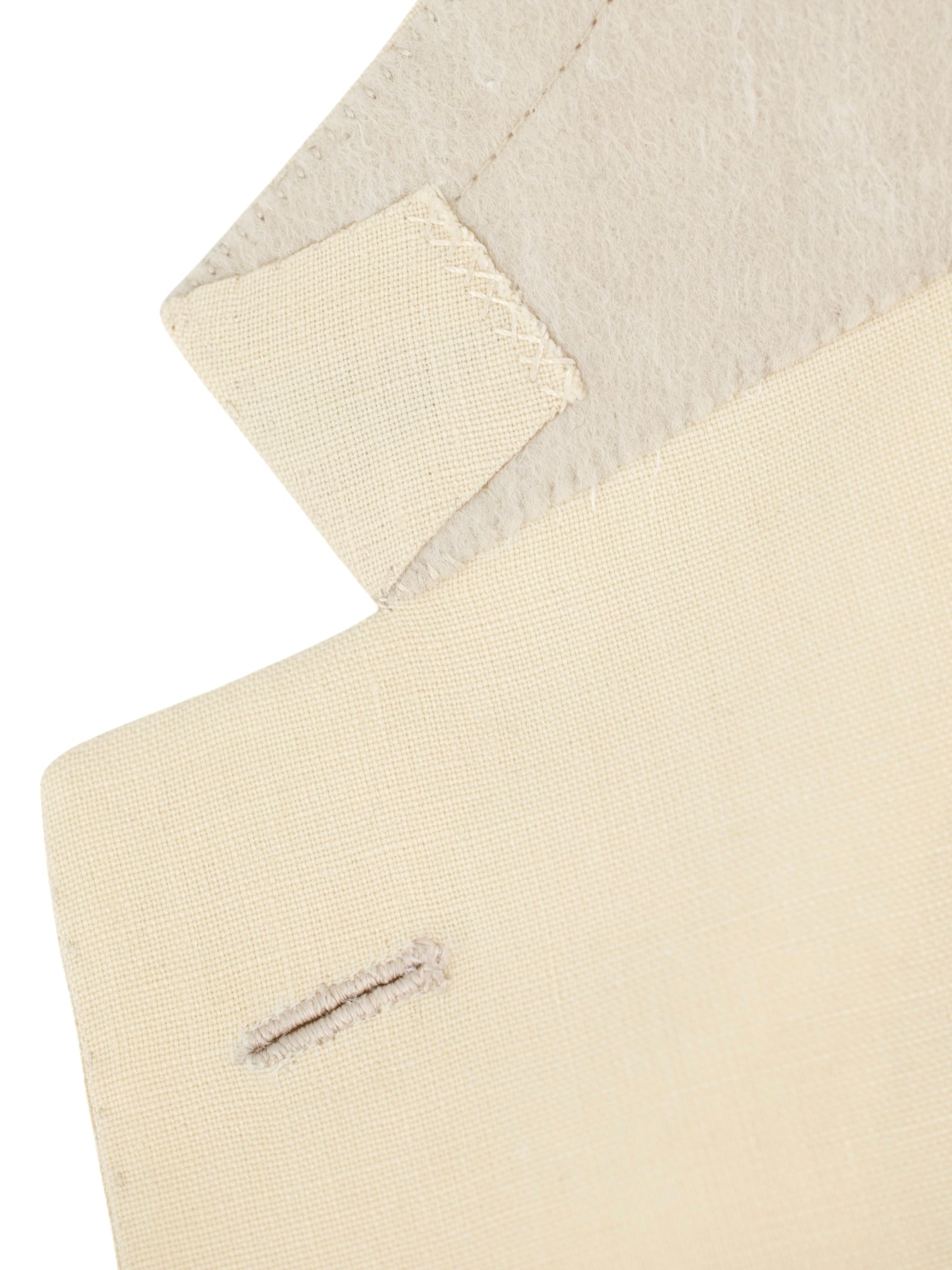 Brioni Ivory Pure Linen Palatino Summer Suit