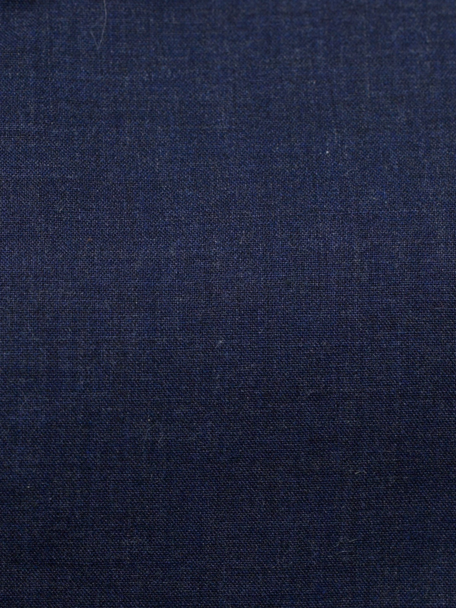 100 Hands Navy Cotton Melange-Pattern Shirt