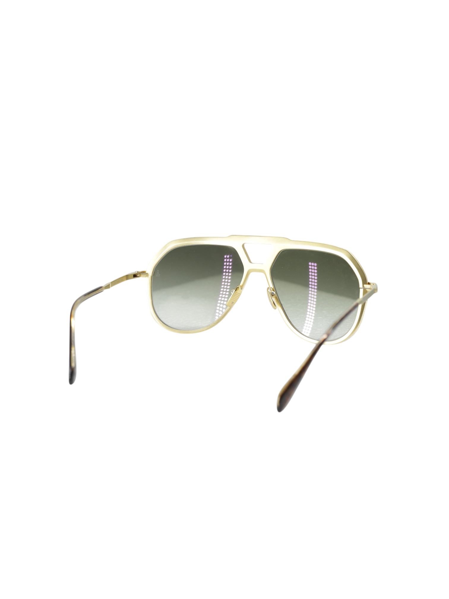 Jacques Marie Mage Lockheed Geneva Gold Titanium Limited-Edition Titanium Sunglasses