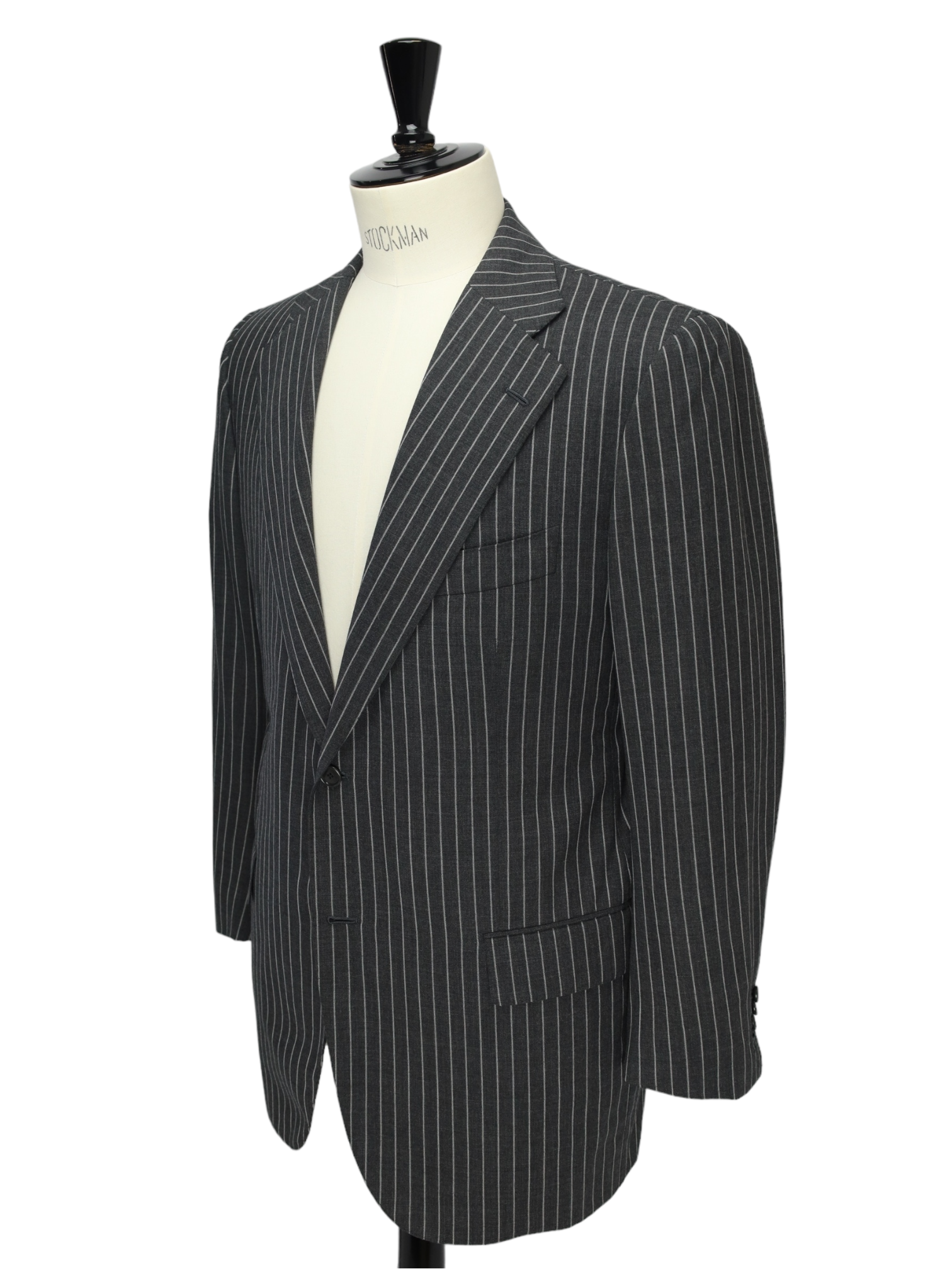 Cesare Attolini Grey Pinstripe Suit