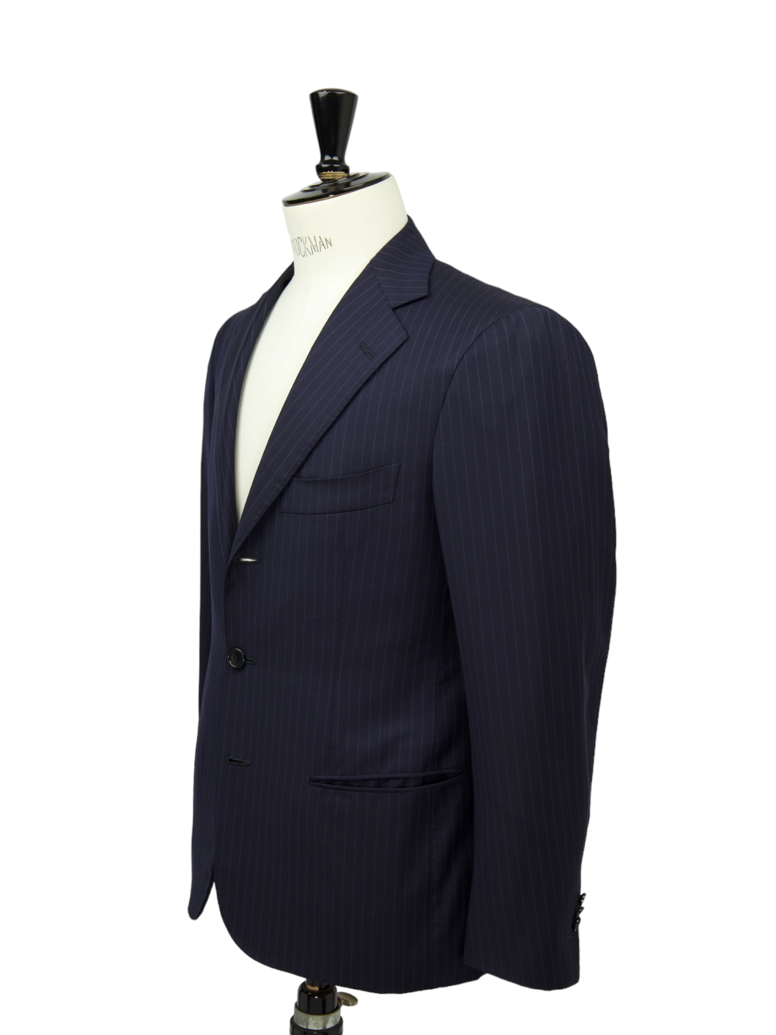Cesare Attolini Blue Pinstripe Suit