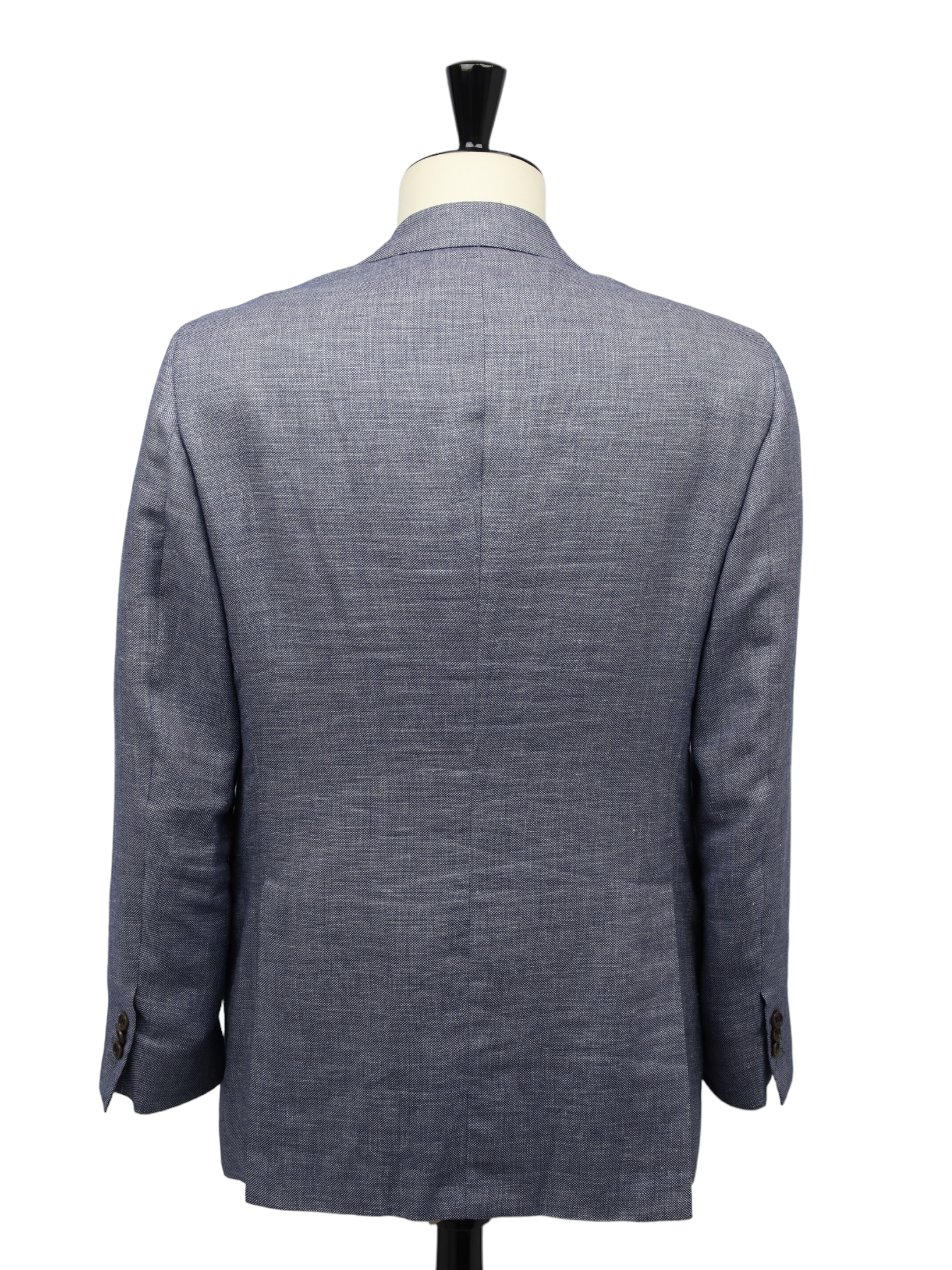 Kiton Light Blue Linen, Cashmere & Silk Birdseye Jacket