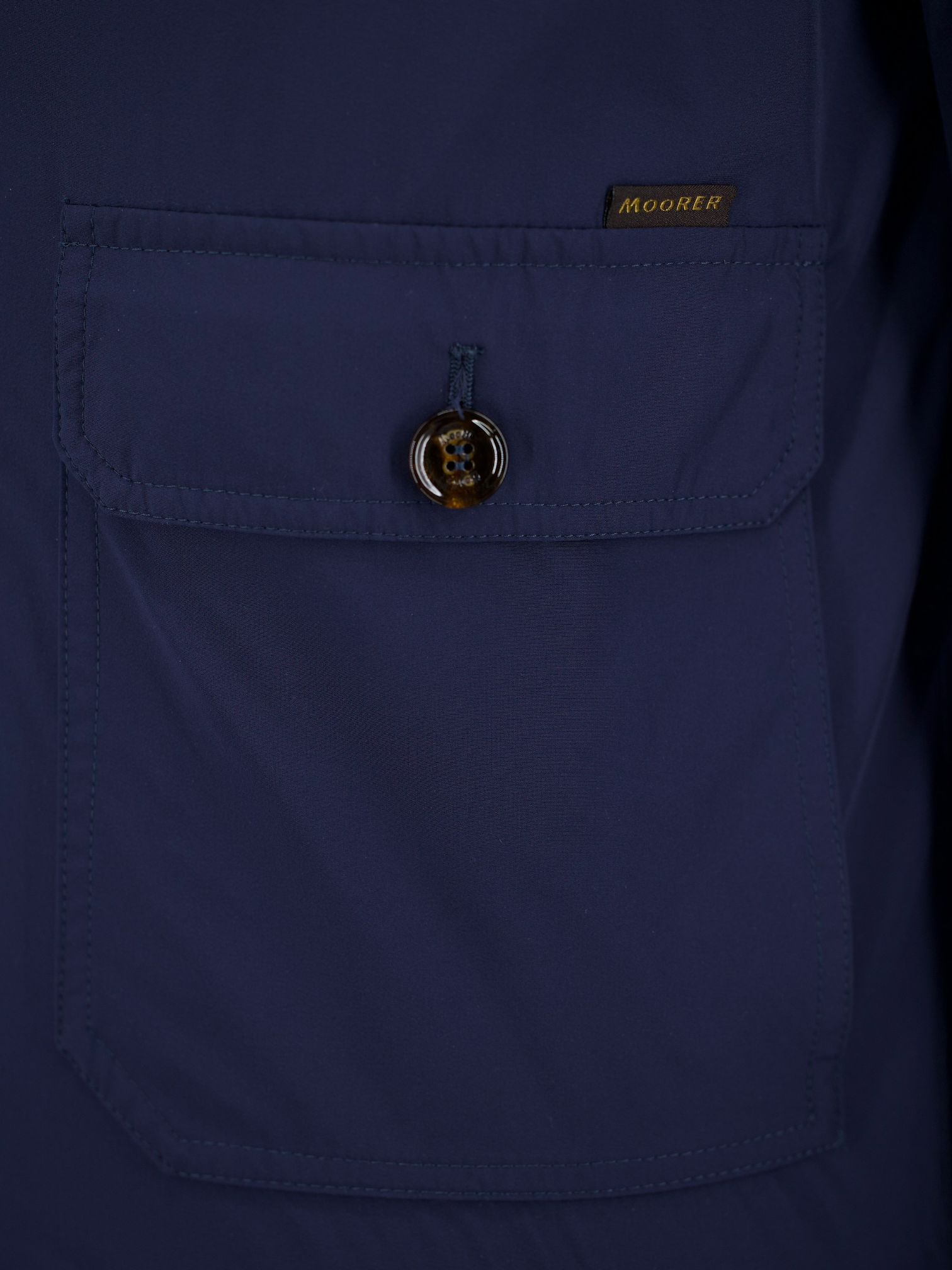 MooRER Dark Blue "Acqua" Carlos-KN Bomberjacket