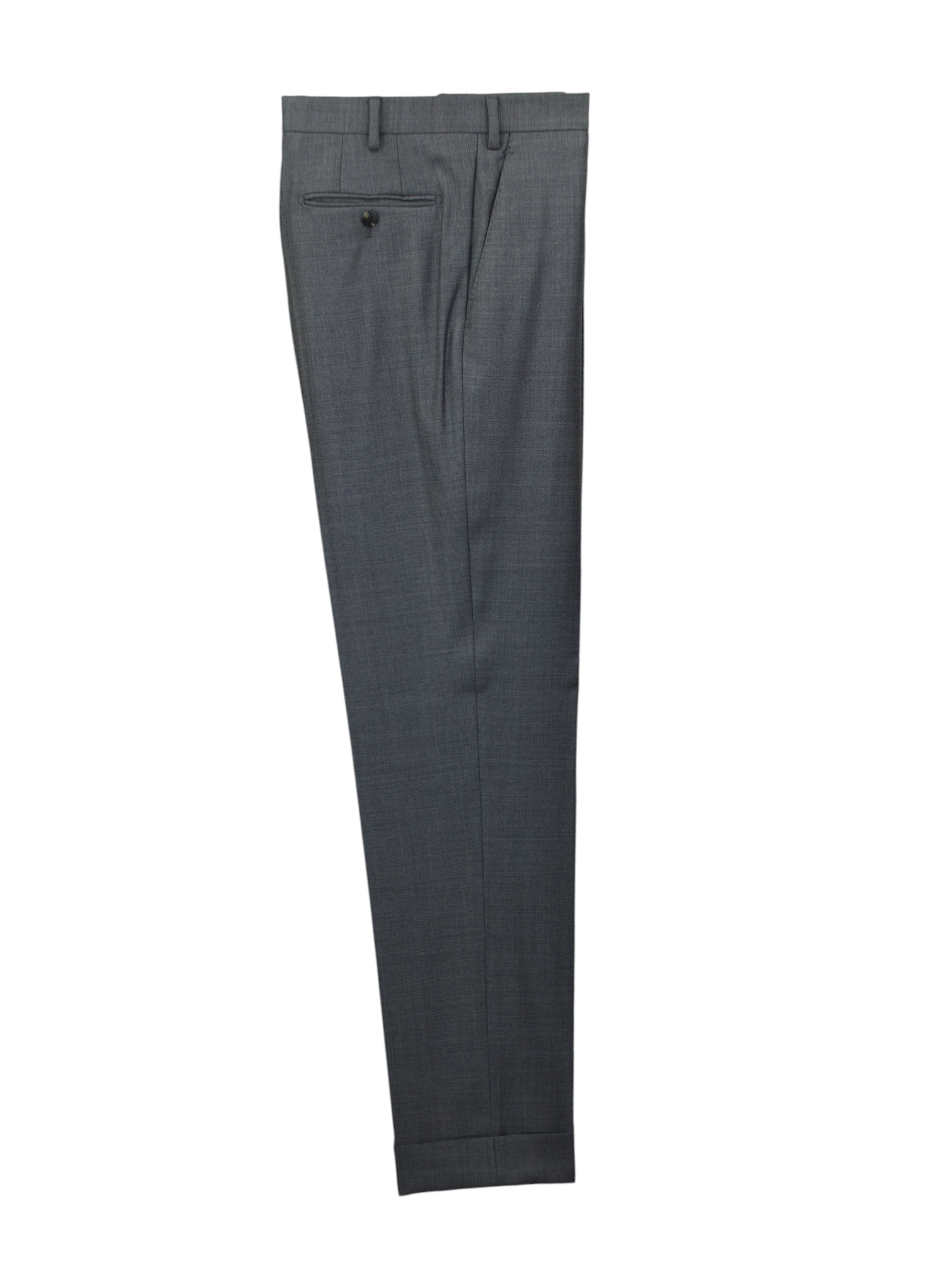 Caruso Mouse-Grey Super 150's "Australis" Sharkskin Boheme Suit + Extra Trousers