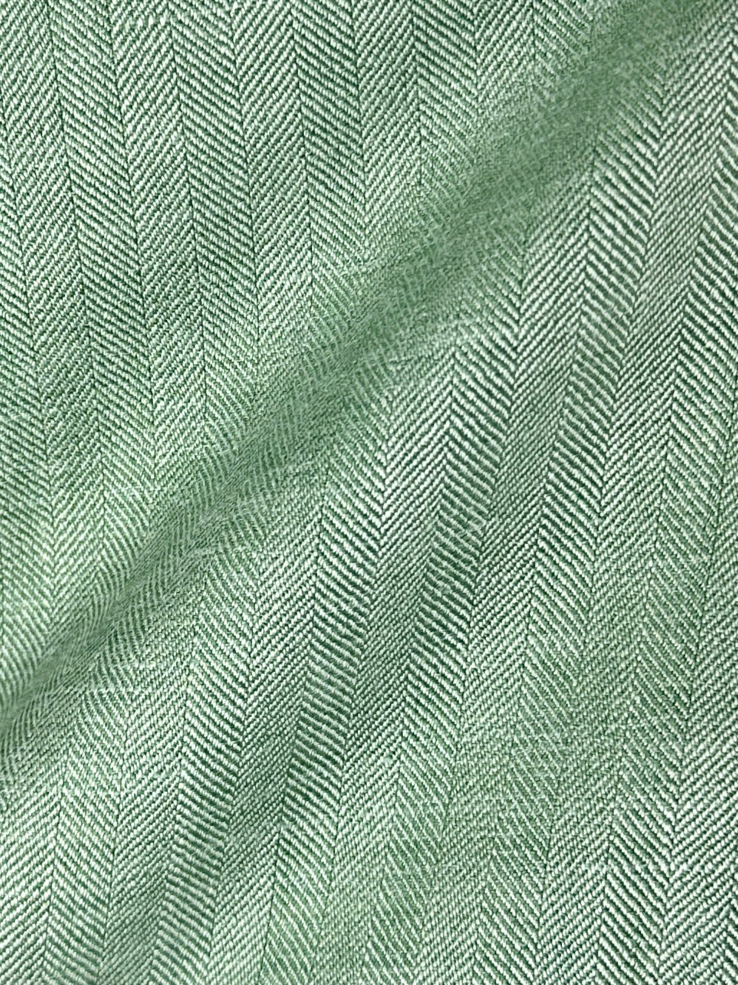 Orazio Luciano Mint Green Herringbone Jacket