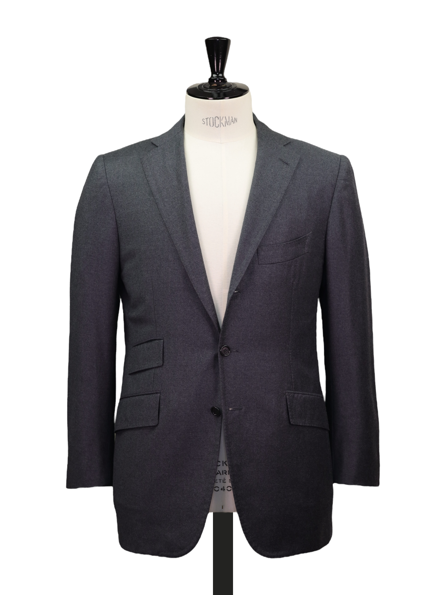 Cesare Attolini Grey Super 150's Flannel Sartorial Suit