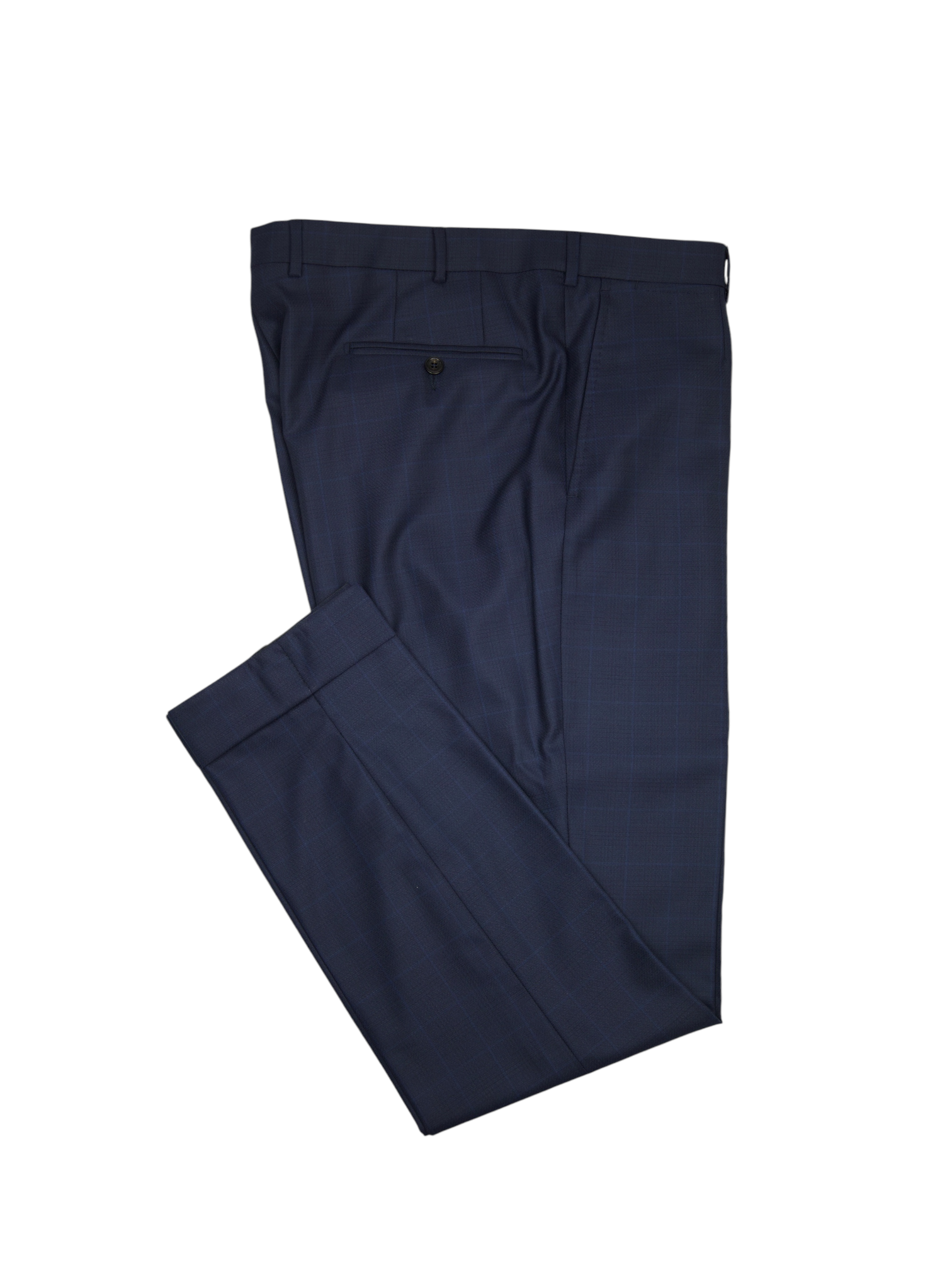 Ermenegildo Zegna Dark Blue 15milmil15 Windowpane Mila Suit