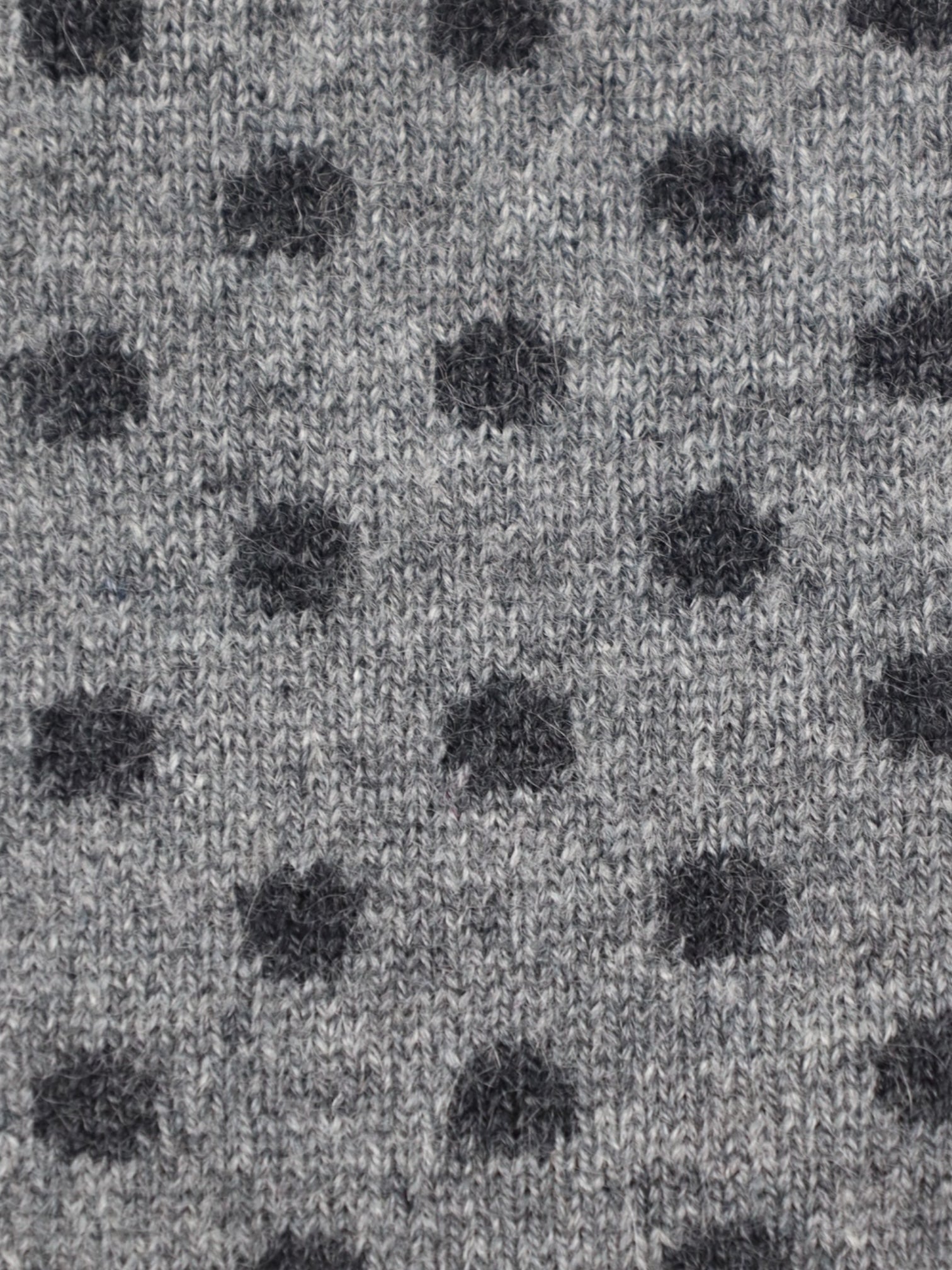 Kiton Anthracite & Grey Reversible Knitted Cashmere Tie