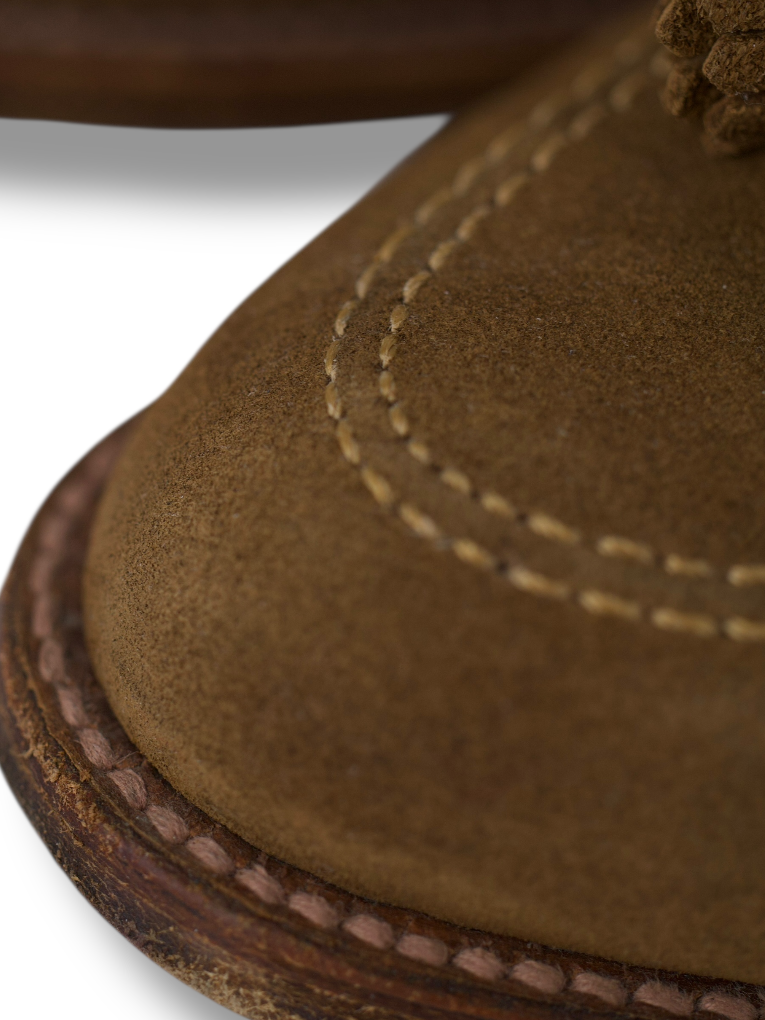Alden x Fortela Nut Brown Suede Tassel Loafer