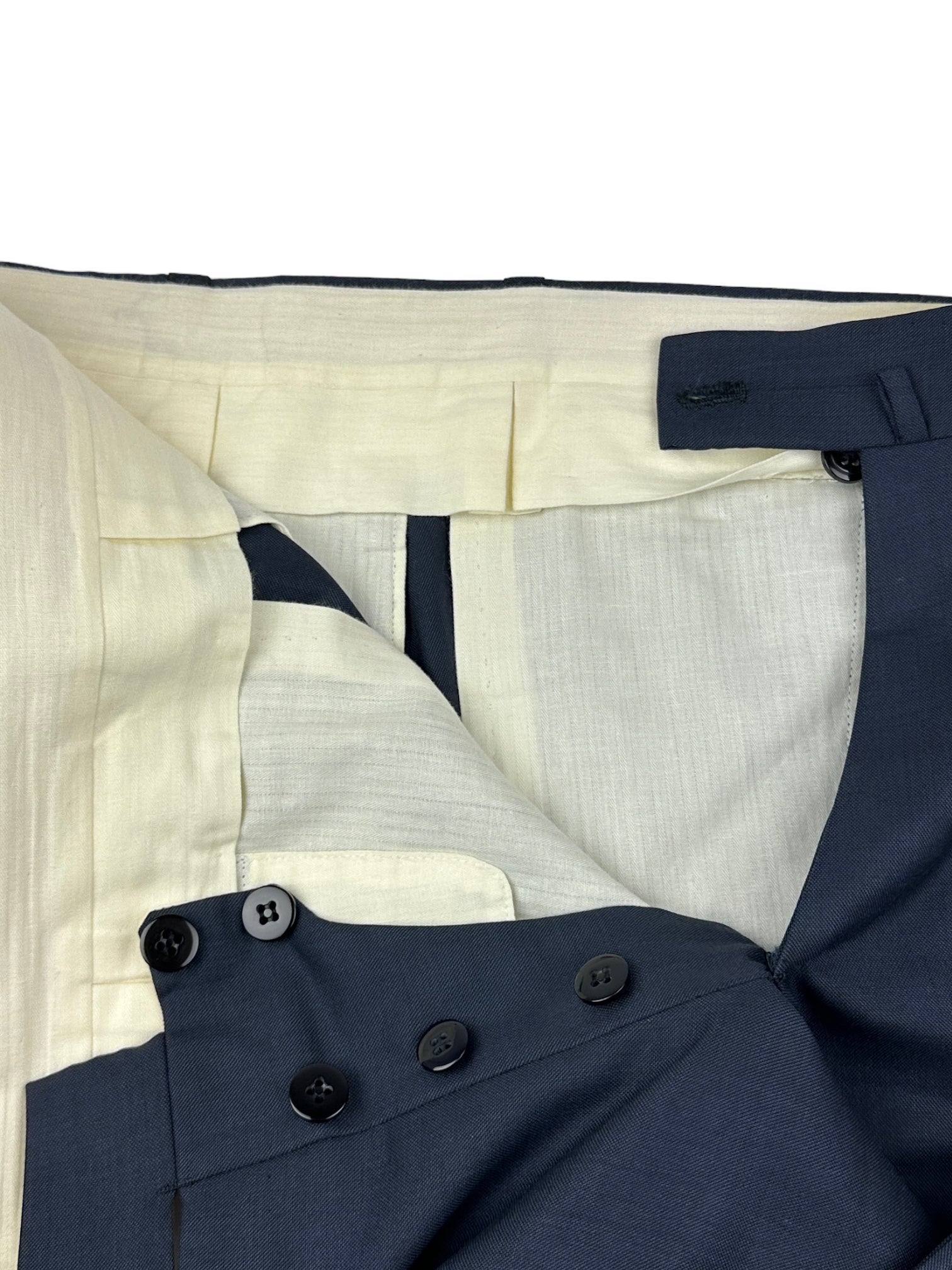 Orazio Luciano Navy Trousers