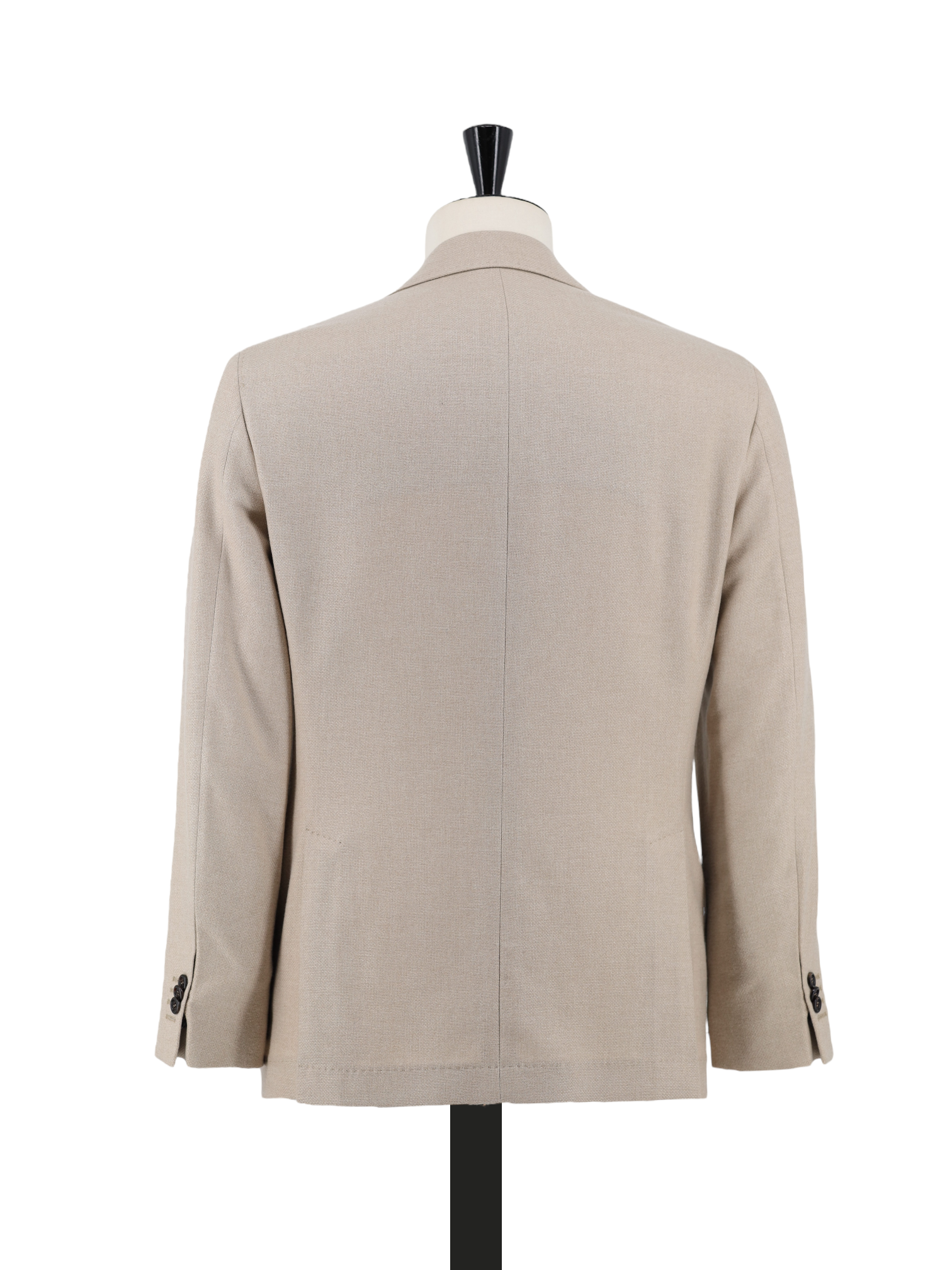 Brunello Cucinelli Beige Cashmere & Silk Plain-Weave Jacket