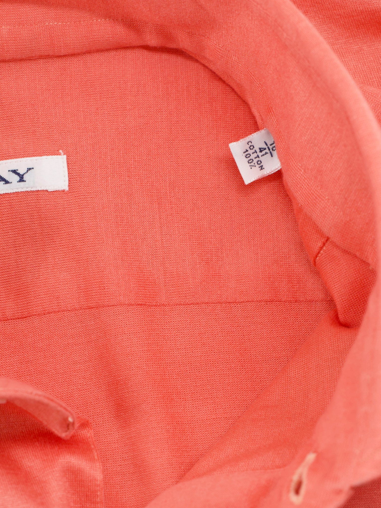 Fray Coral Red Mercerized-Cotton Short-Sleeve Polo