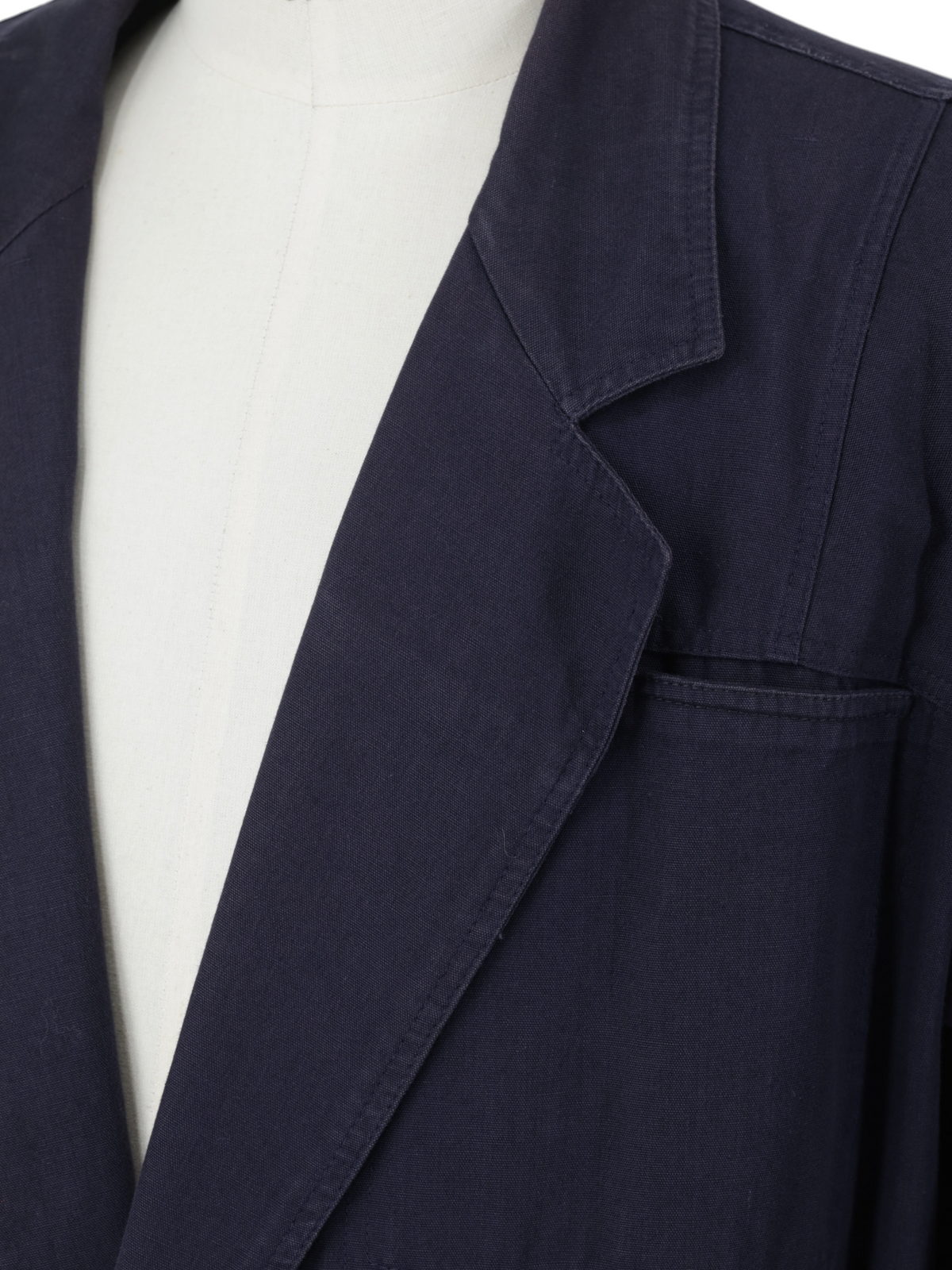 Ermenegildo Zegna Navy Vintage 1980's Yachting Coat