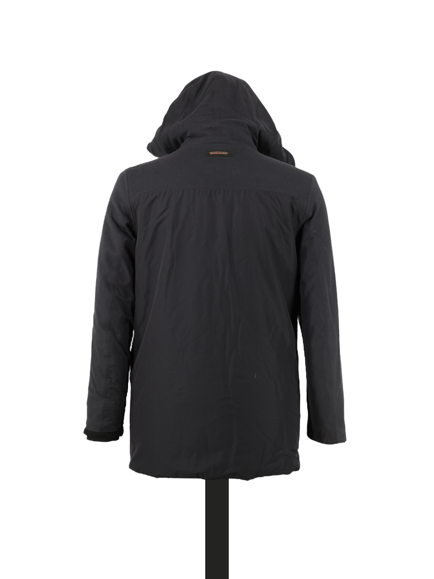 Sease Grey Wool-Cashmere & Hydrophilic Membrane “Balma” Parka