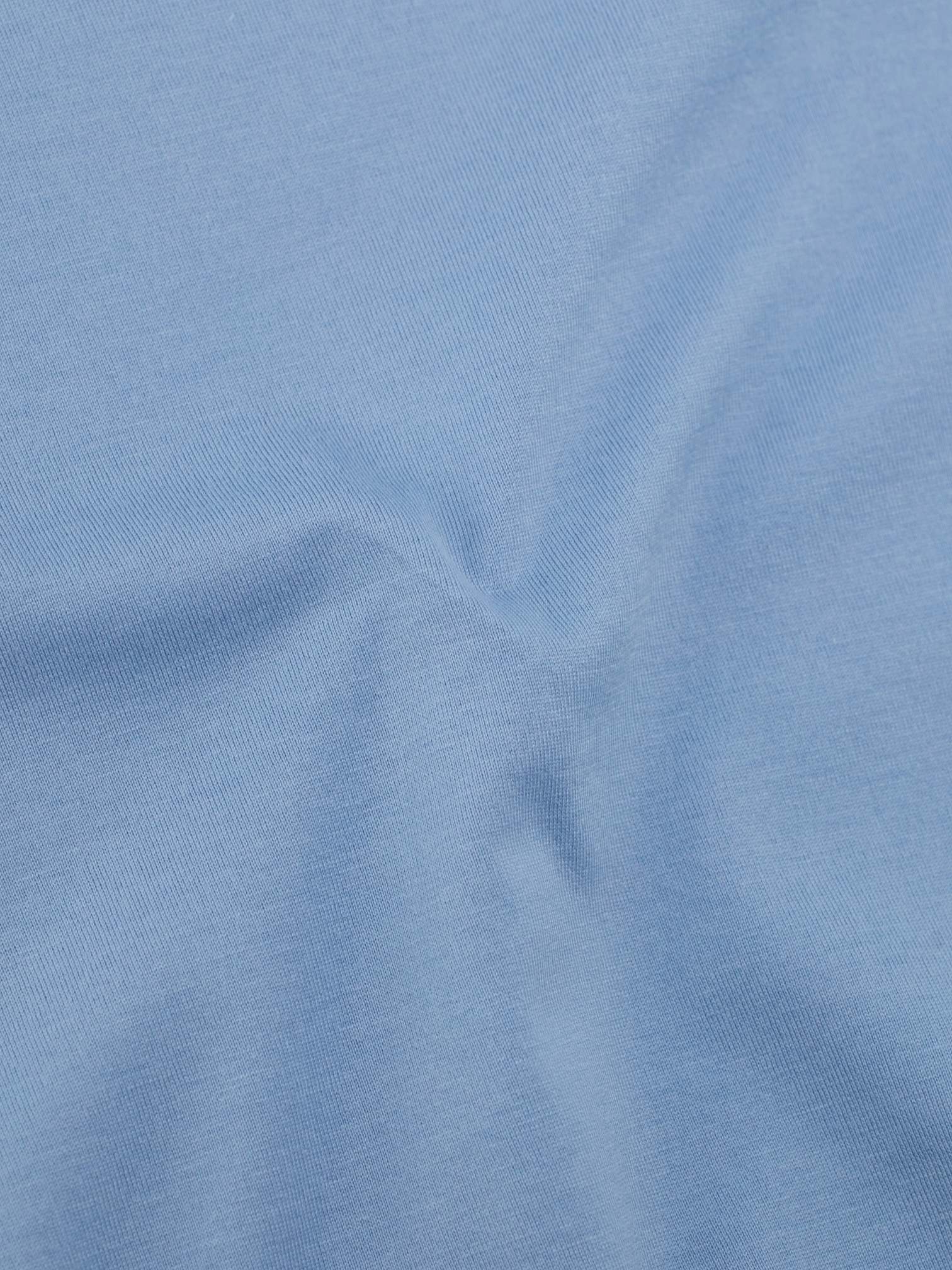 Brunello Cucinelli Light Blue & White Cotton Faux-Layering T-Shirt