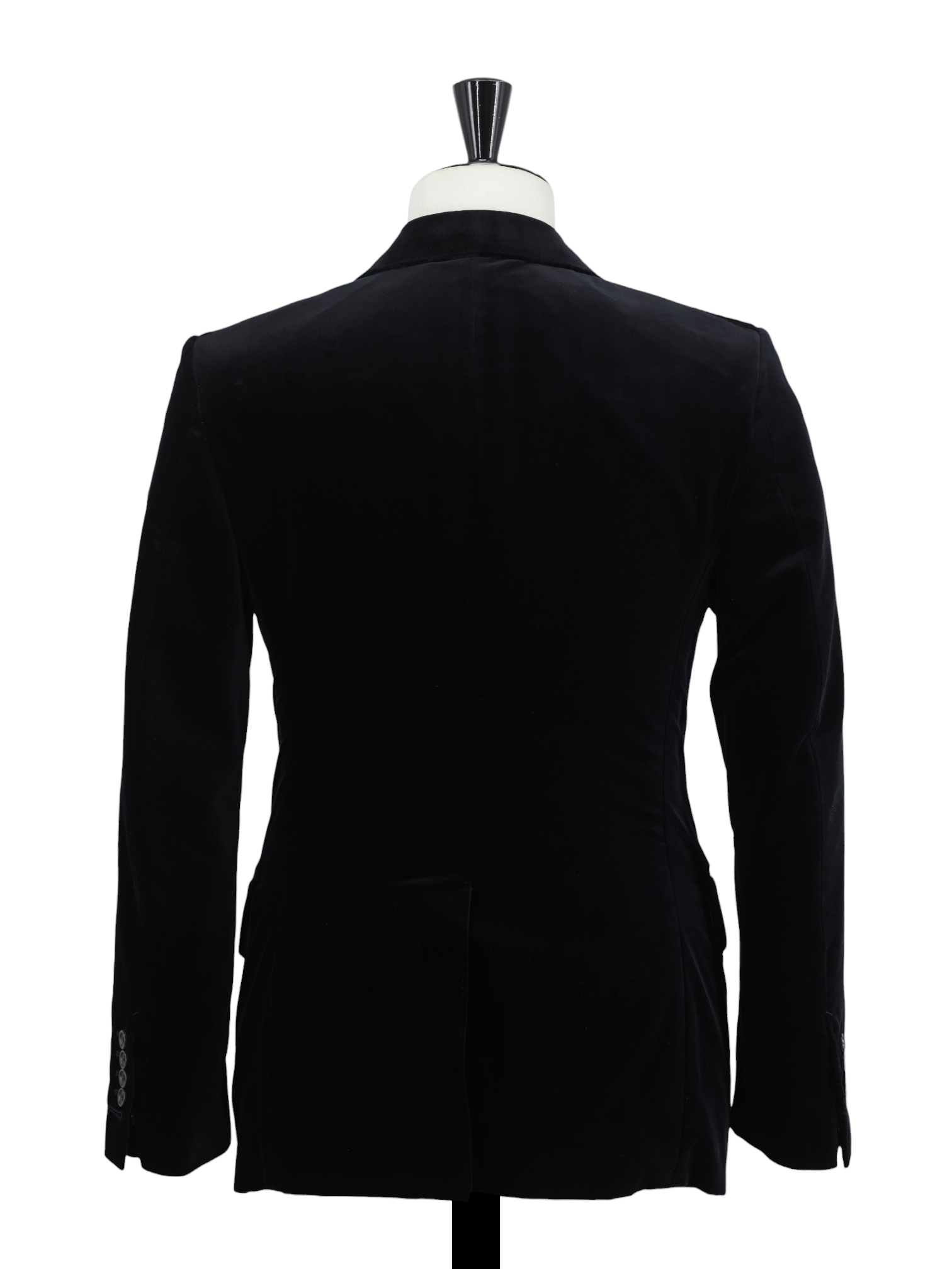 Tom Ford Black Iconic Pure Cotton-Velvet Windsor Jacket