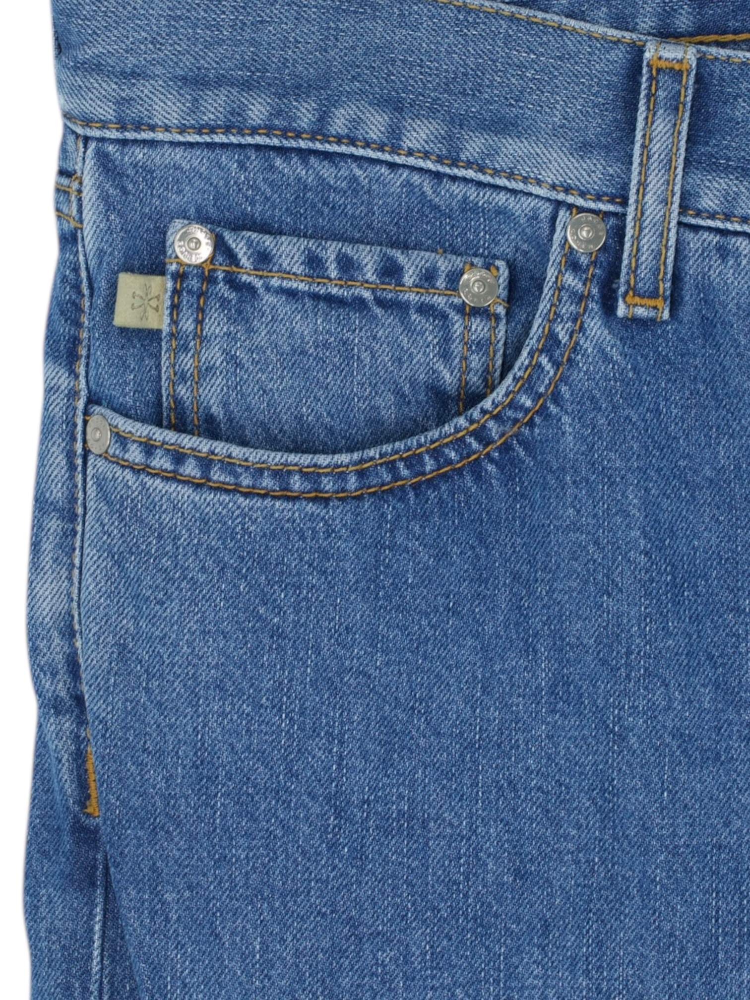 Jacob Cohen Blue Cotton-Stretch Twill Sean Jeans
