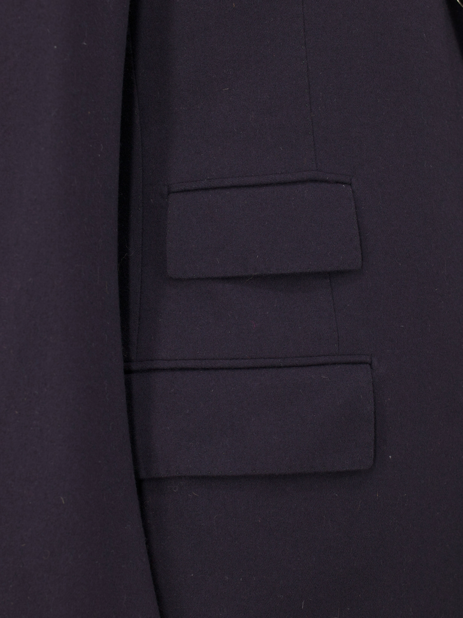 Cesare Attolini Navy Heavyweight Wool & Cashmere Blazer Jacket