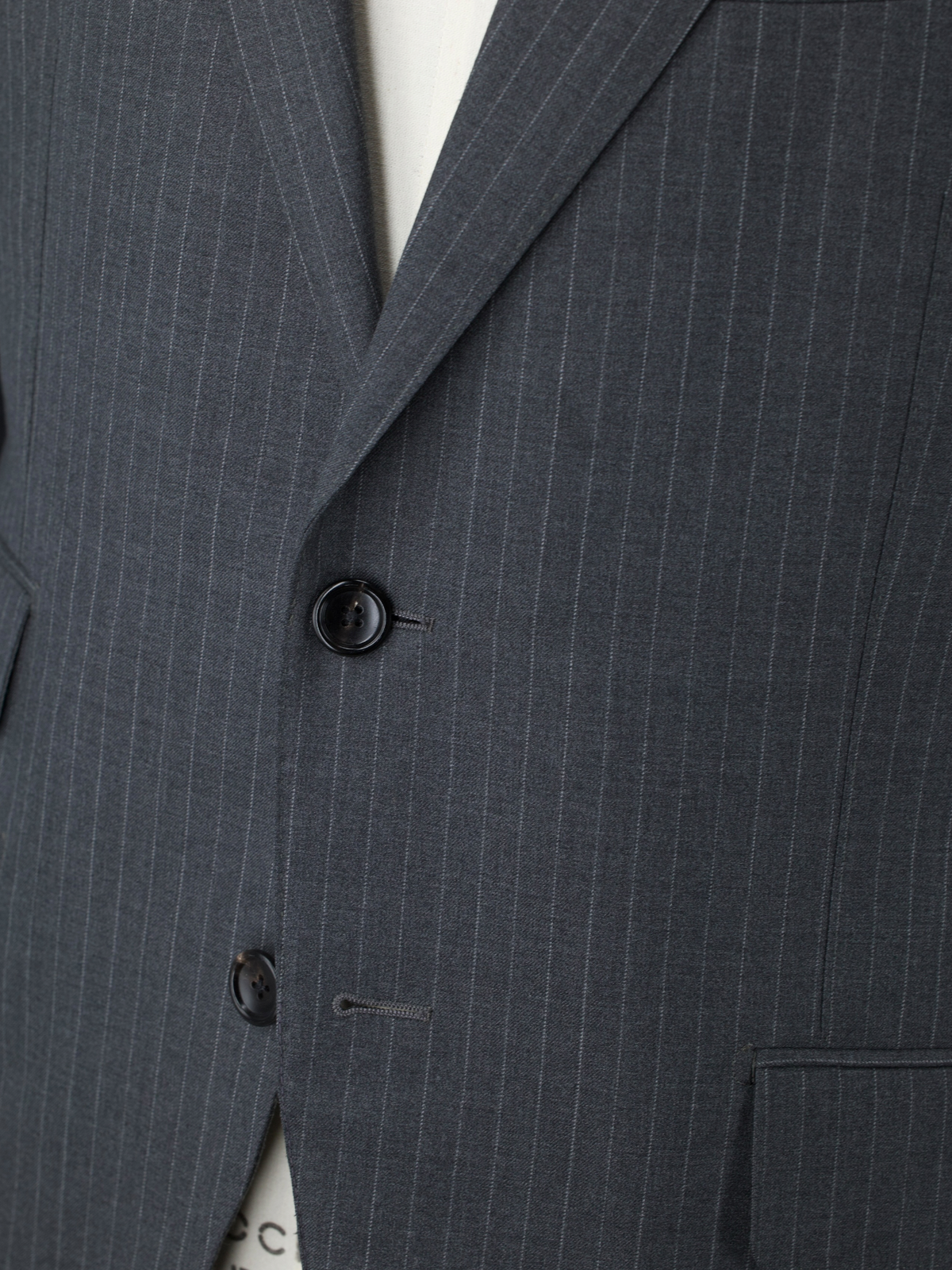 Tom Ford Grey Fine-Wool Pinstripe Peak-Lapel O'Connor Suit