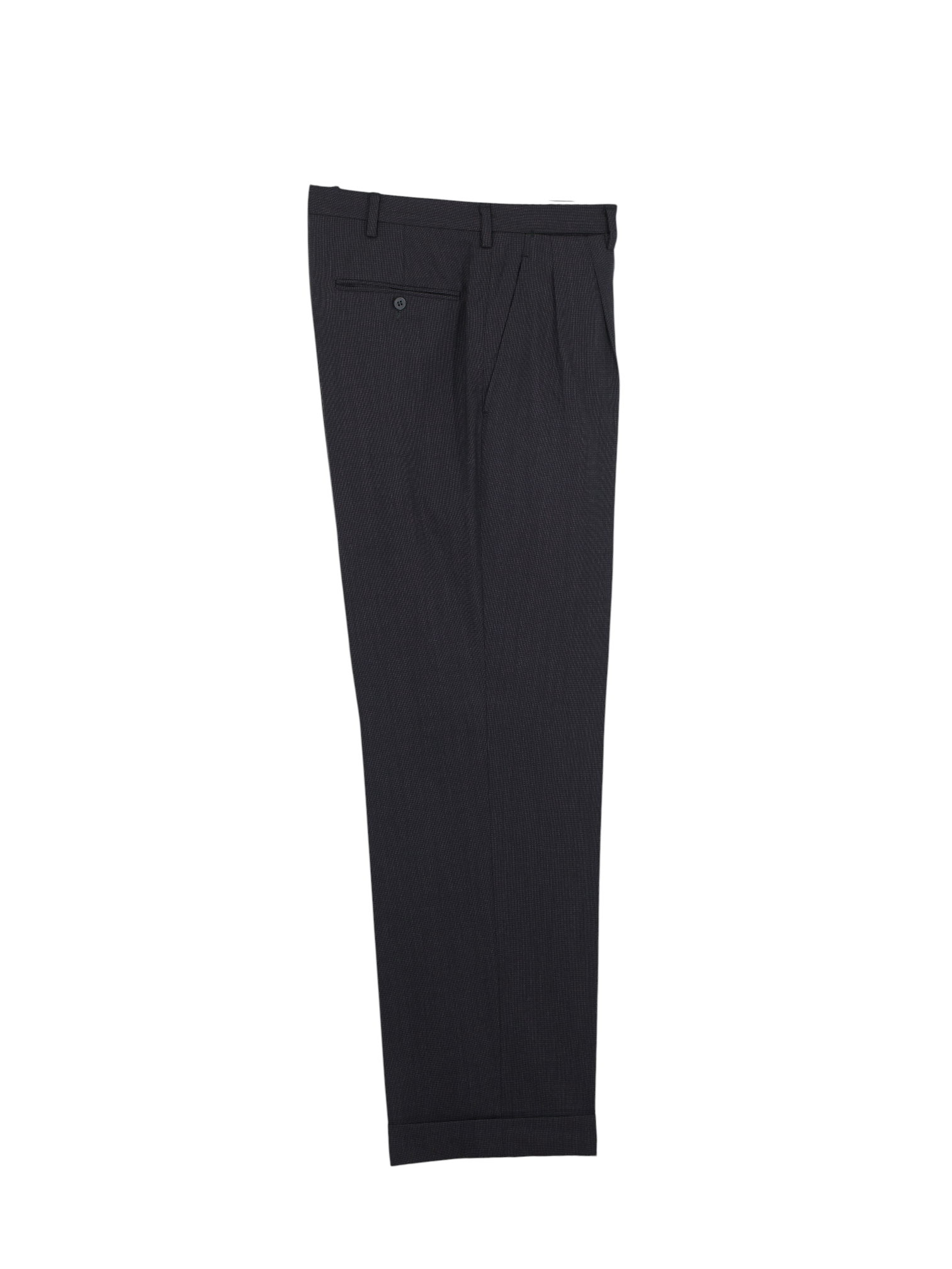 Kiton Dark Grey Super 150's "Diamante Blu" Pinpoint Suit