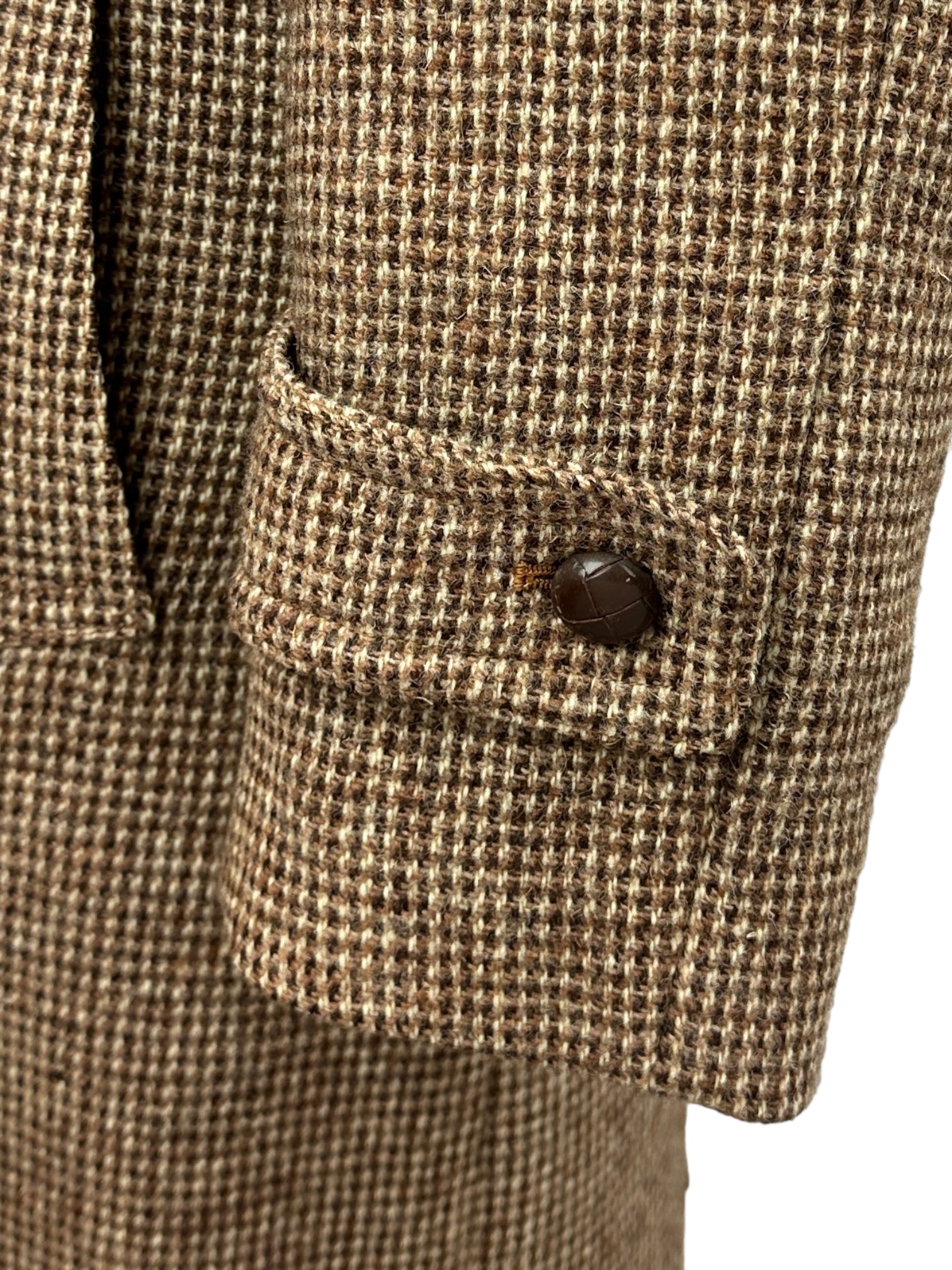 Vintage Austin Reed Harris Tweed Overcoat