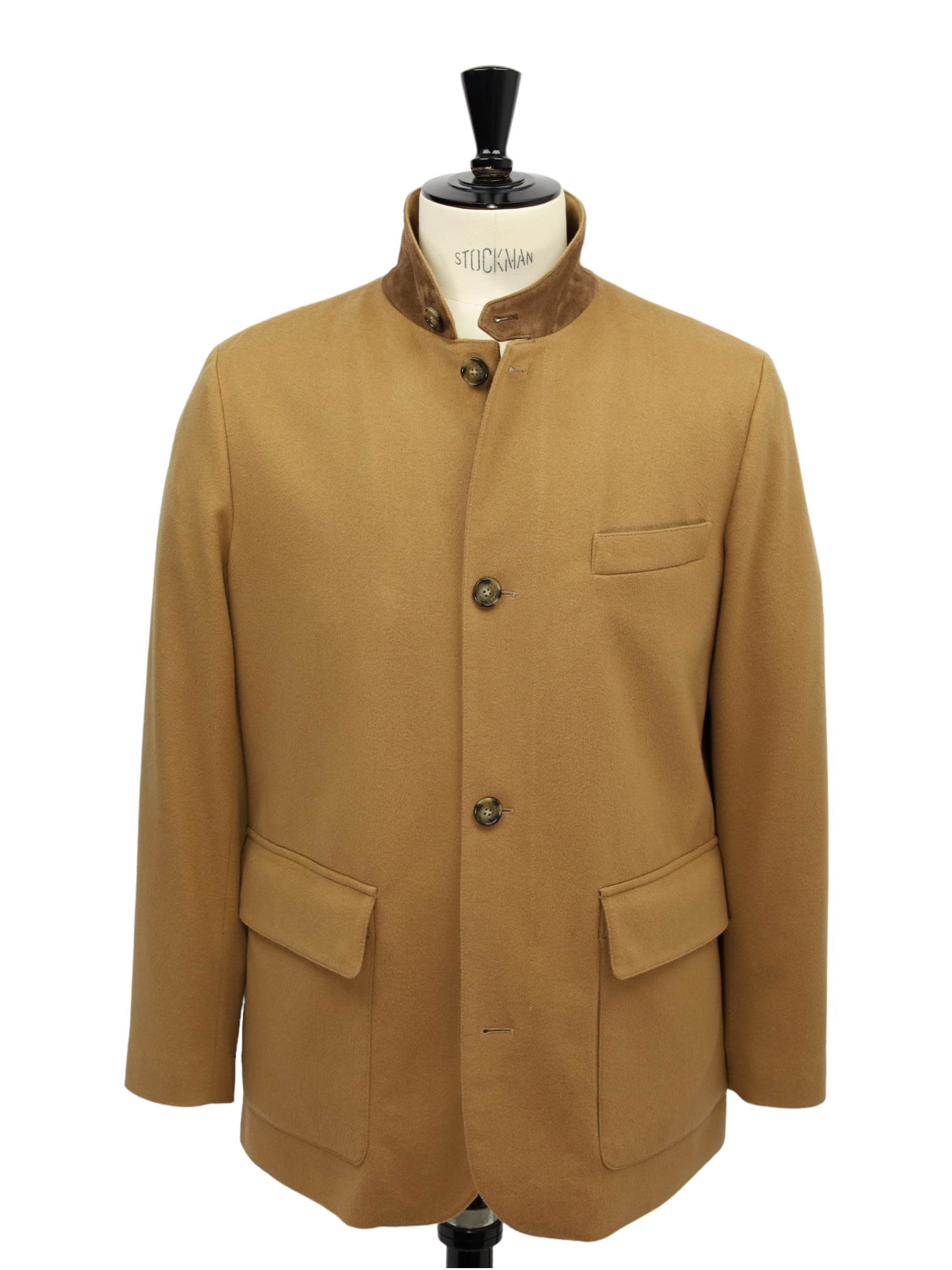 Loro Piana Camel Roadster Cashmere Overcoat