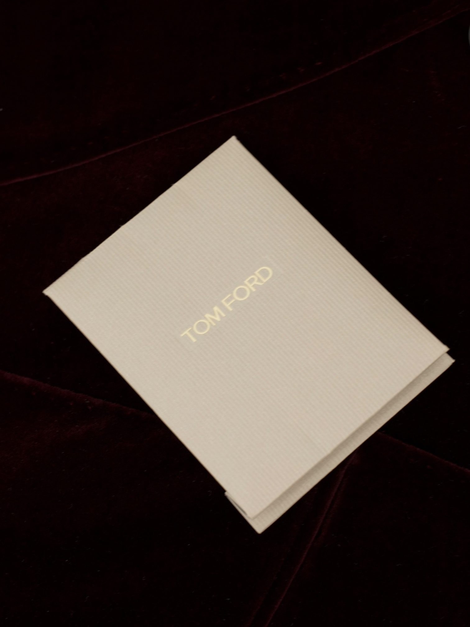 Tom Ford Wine Red Cotton Velvet Atticus Smoking Jacket