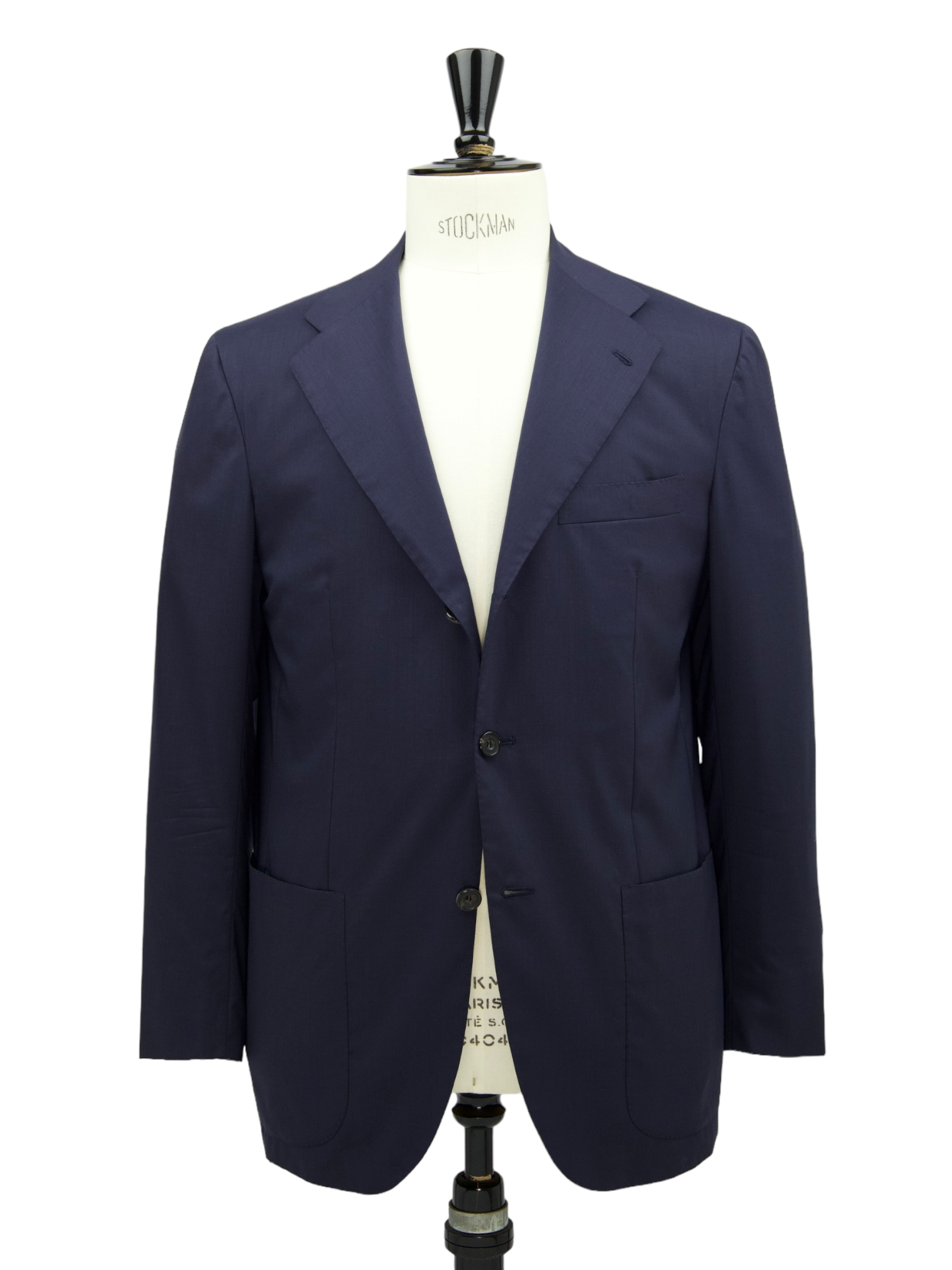Kiton Navy Natural Stretch Cashmere Suit