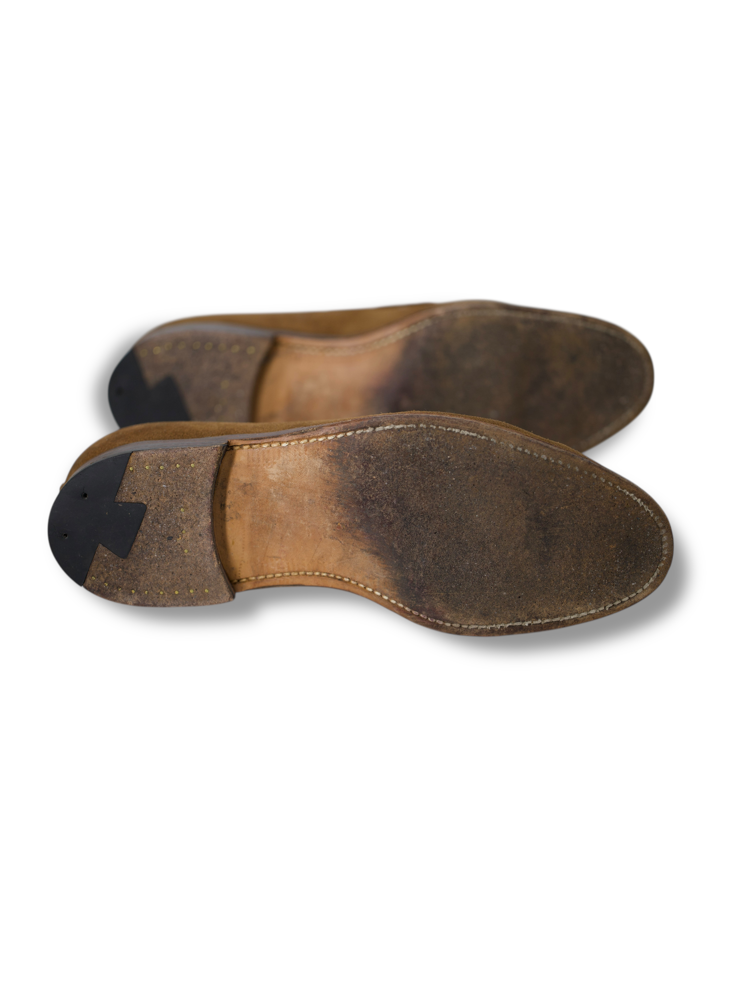 Alden x Fortela Nut Brown Suede Tassel Loafer
