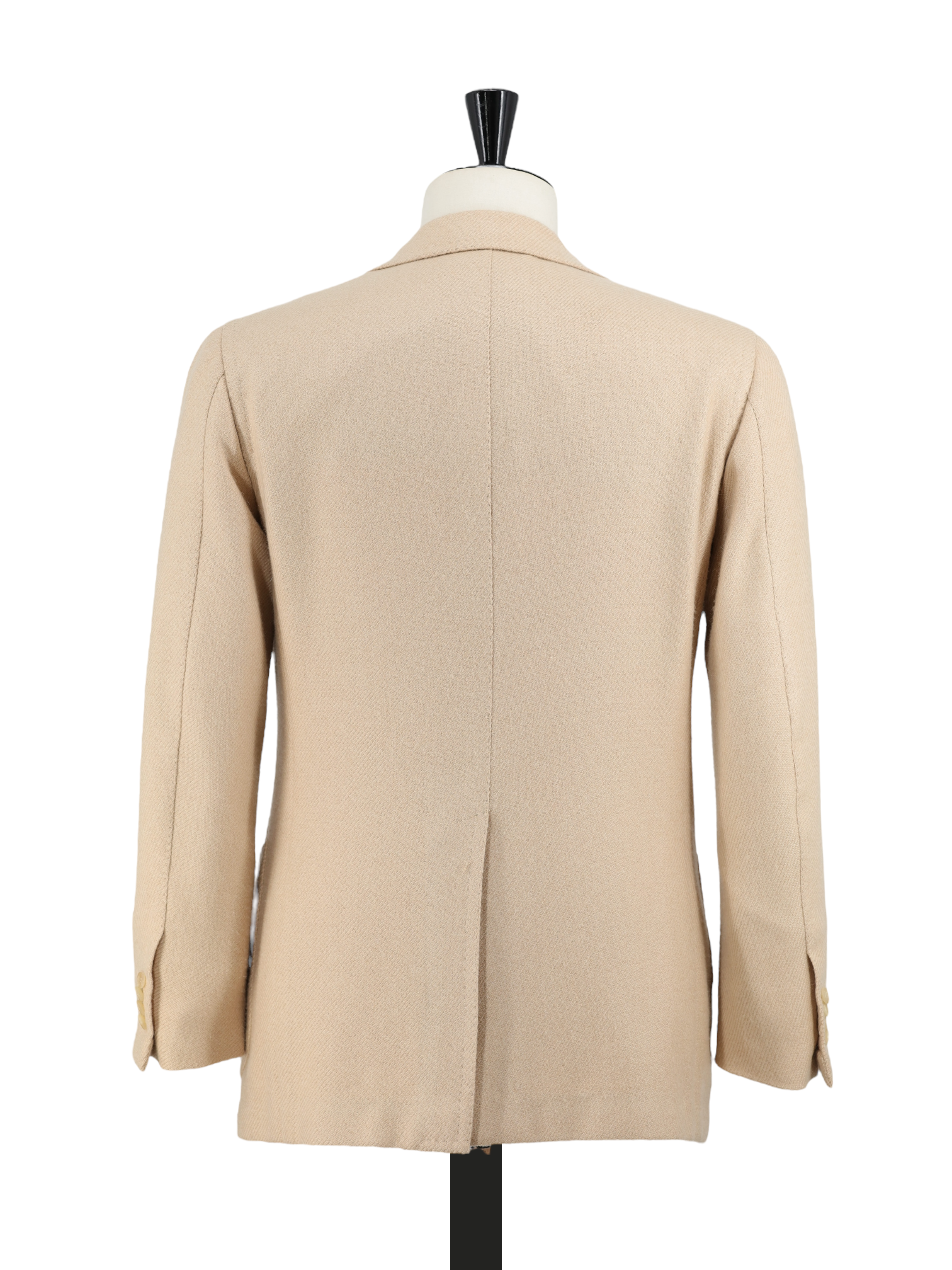 Cesare Attolini Beige Pure Camel Twill Winter Jacket