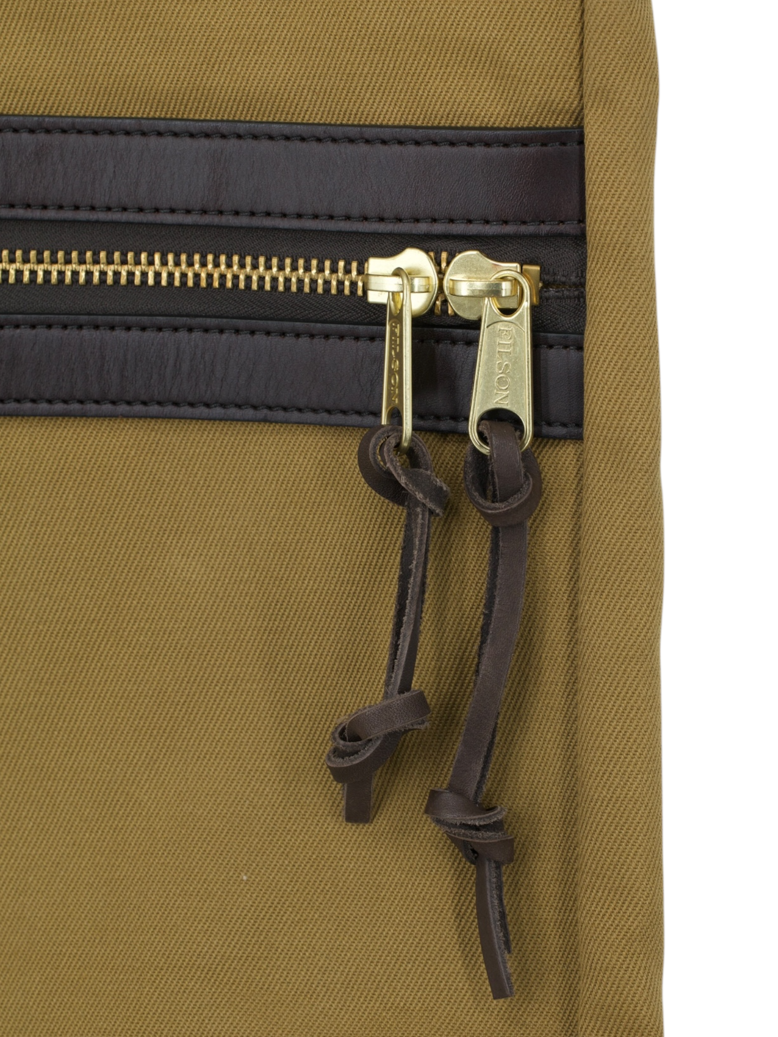 Filson Khaki Rugged-Twill Suit Travel-Cover