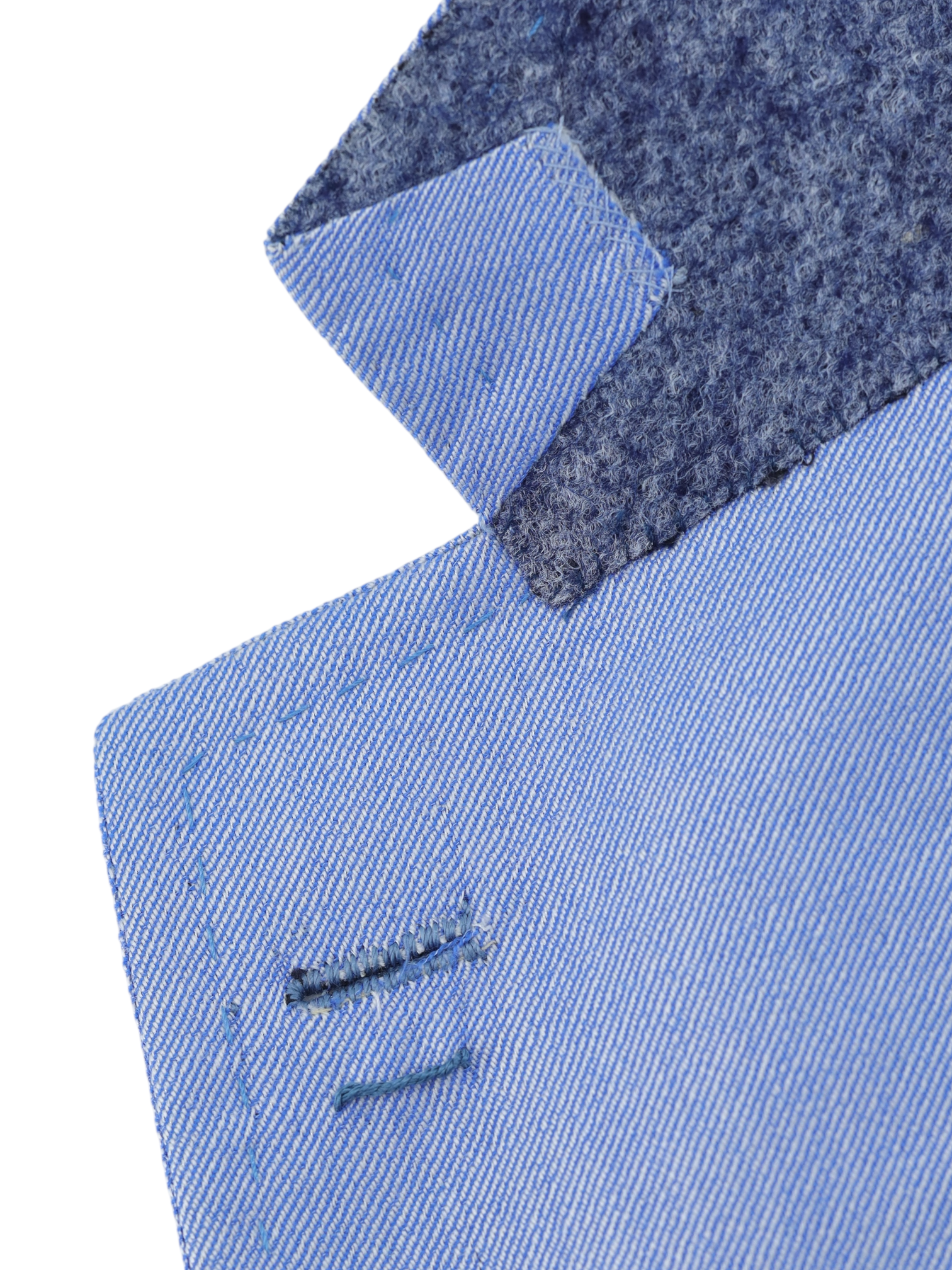 Cesare Attolini Light Blue Cashmere & Silk Twill Jacket