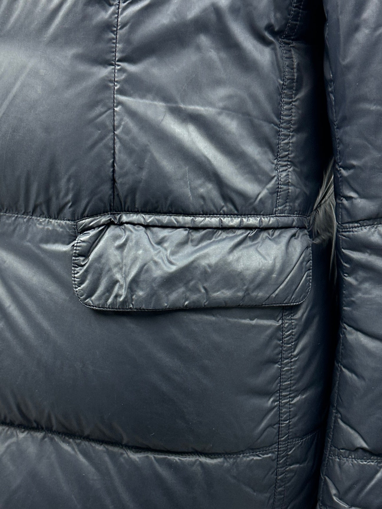 Brunello Cucinelli Blue Goose-Down Windbreaker