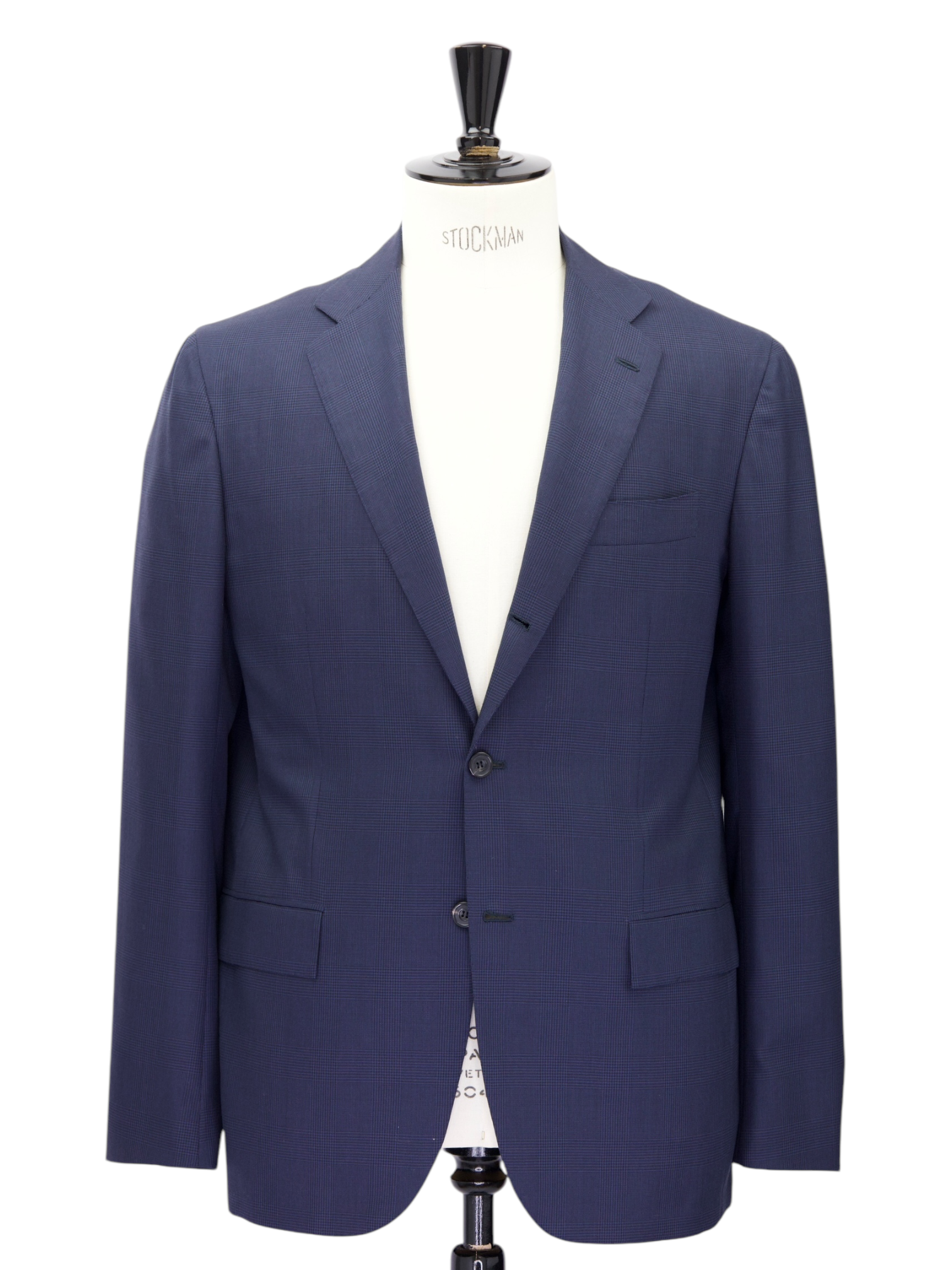 Kiton Blue Diamante Blue 