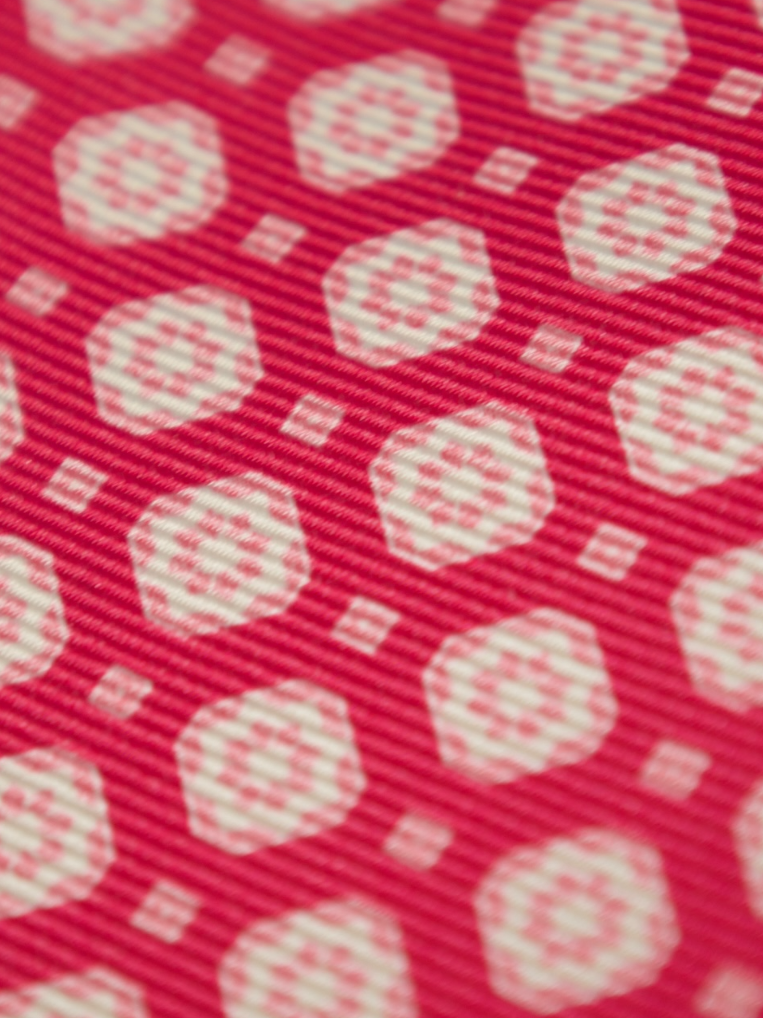 Kiton 5-Fold Pink & Yellow Floral Silk Tie
