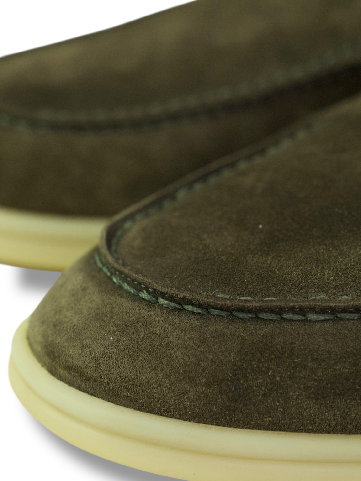Loro Piana Warm Grey Suede Open Walk Ankle Boots