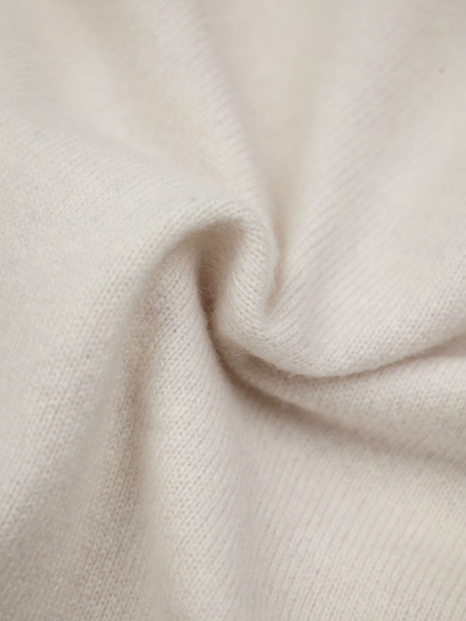 Cesare Attolini Greige Pure Duvet Cashmere Button-Up Cardigan