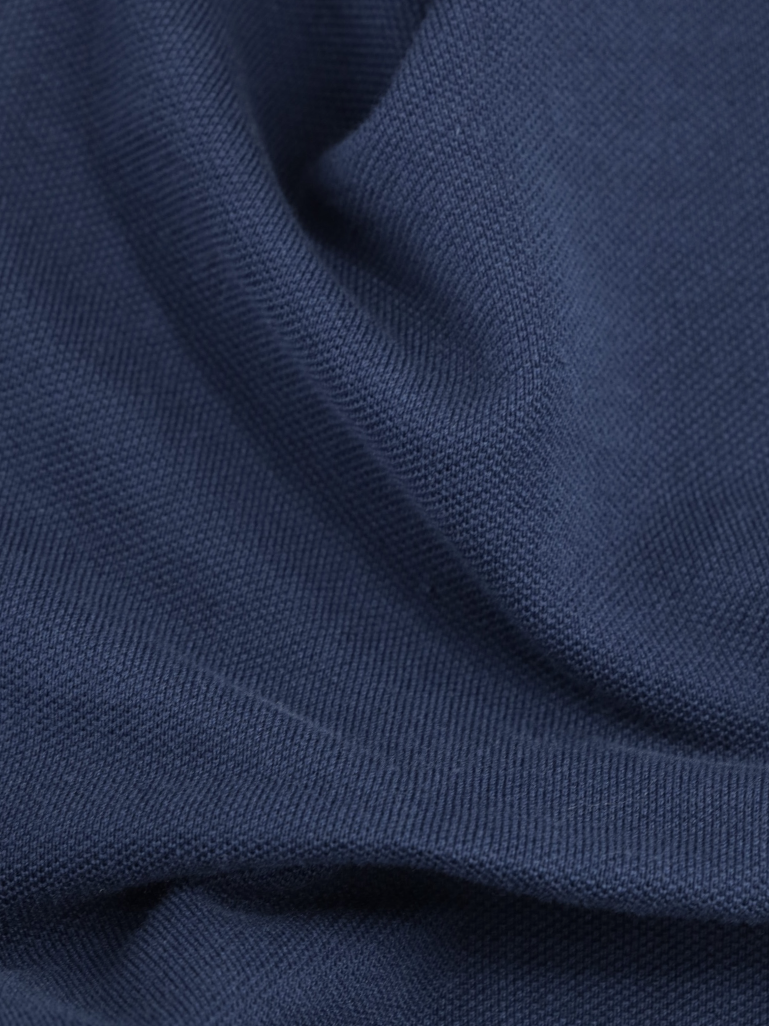 Mandelli Blue Unconstructed Tricot-Knitted Cotton Jacket