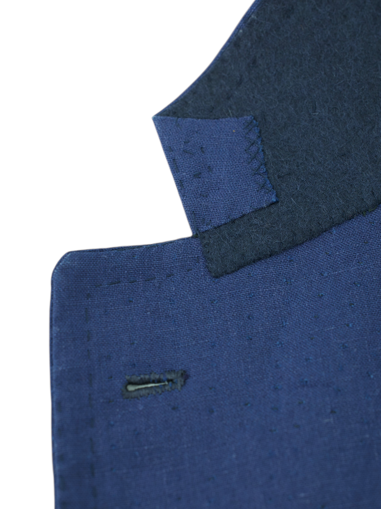 Orazio Luciano Cobalt Blue Pure Linen Summer Suit