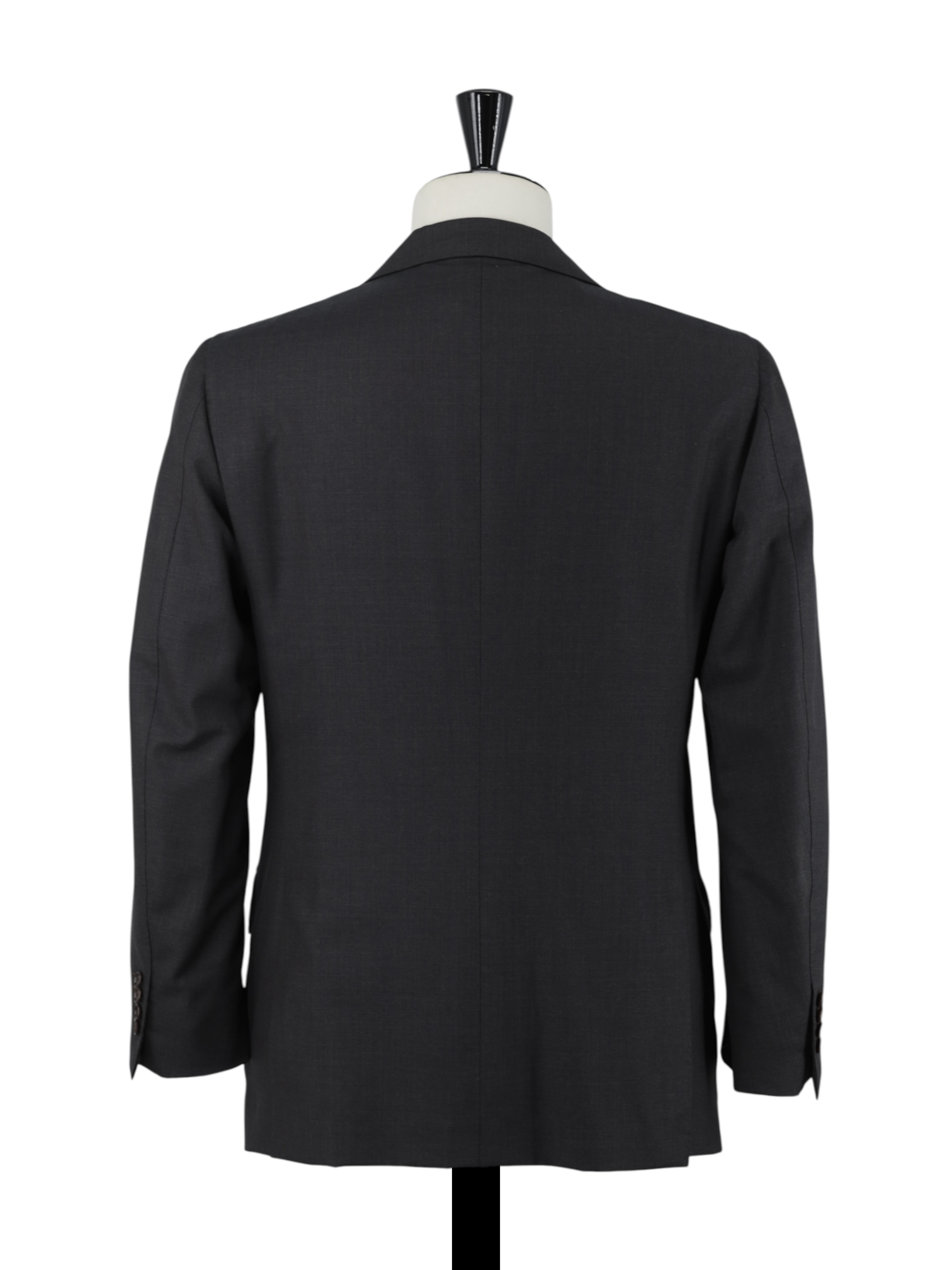 Cesare Attolini Anthracite Super 130's Plain Suit